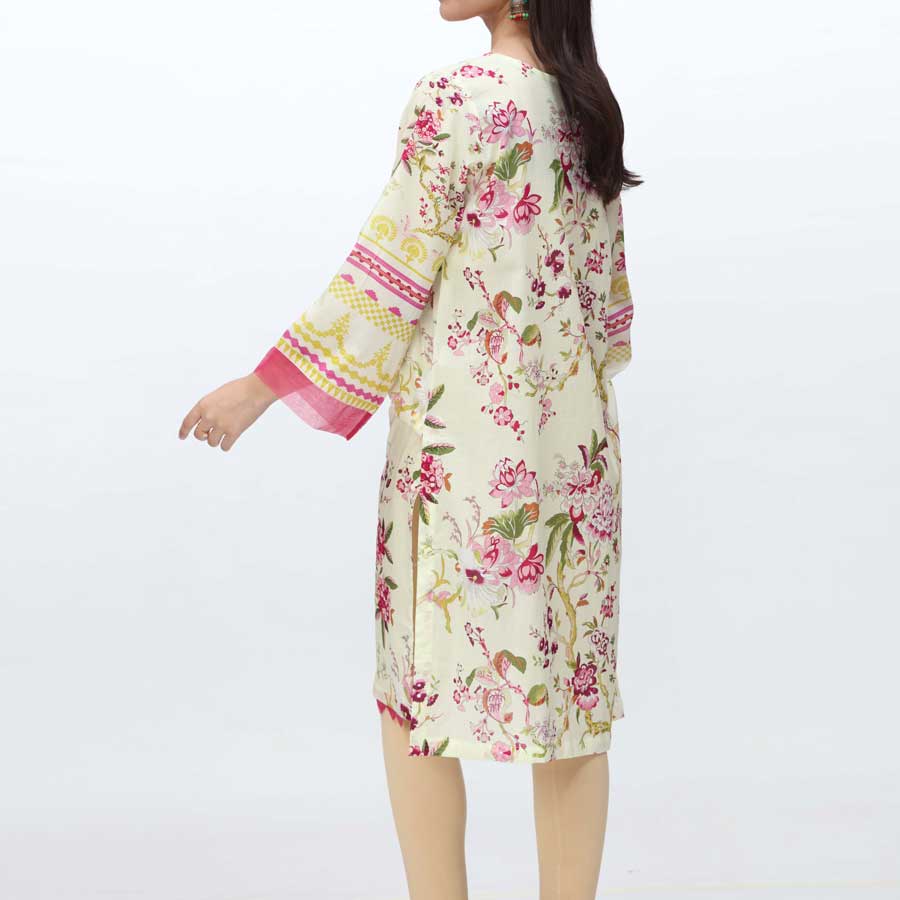 1PC- Embroidered & Digital Printed Lawn Shirt PS4202 - Image 3