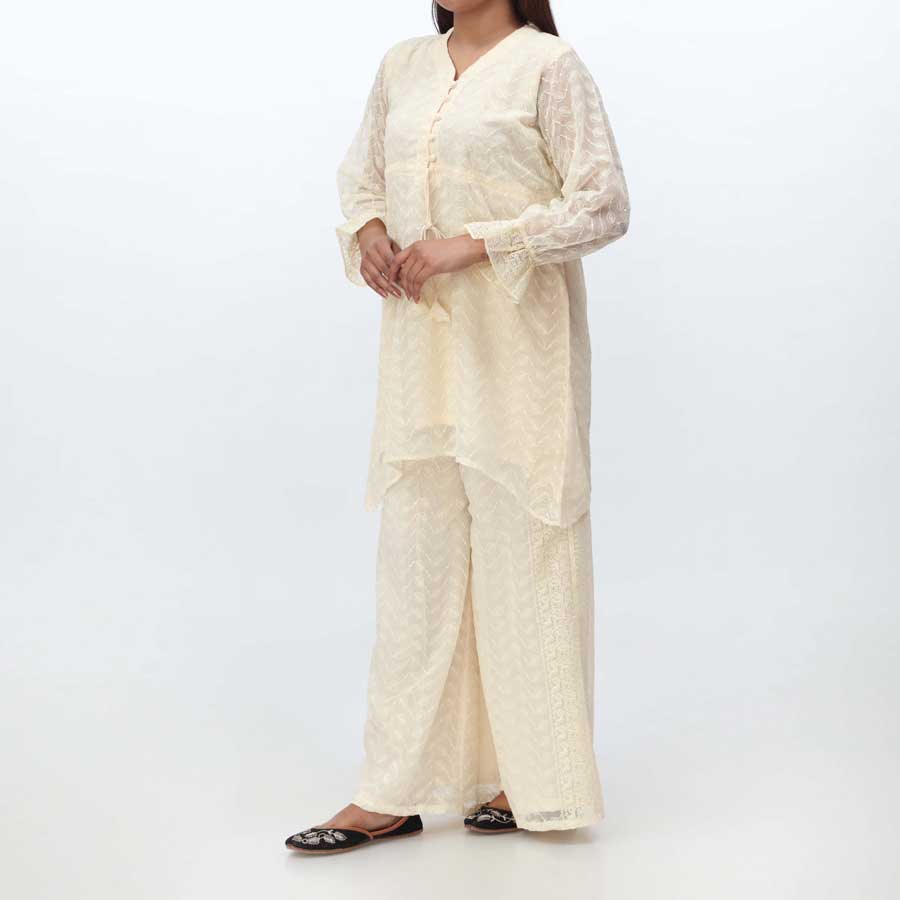2PC- Embroidered Chiffon Suit PS4237 - Image 2