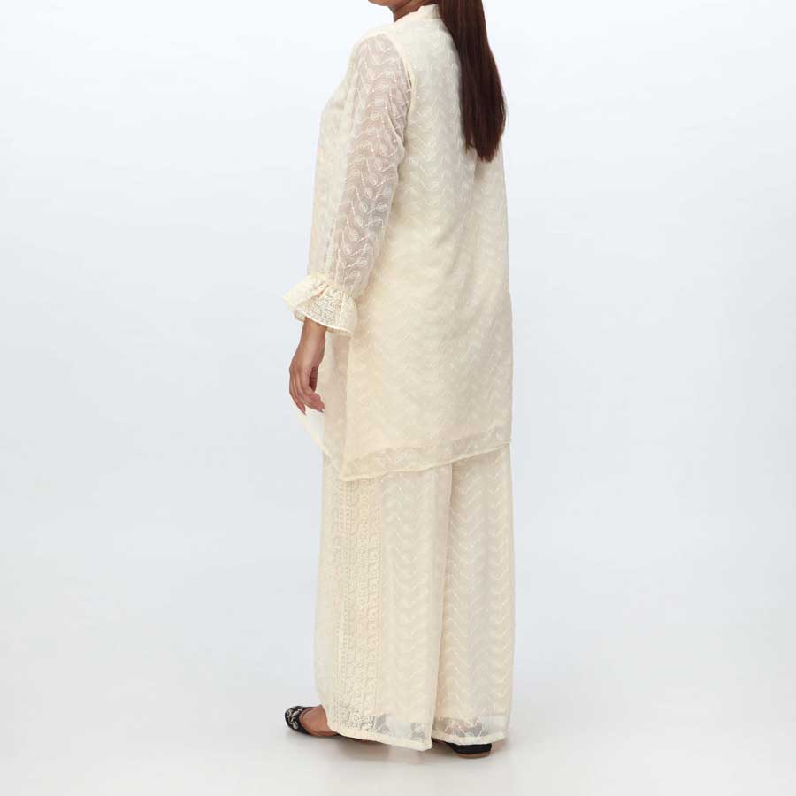 2PC- Embroidered Chiffon Suit PS4237 - Image 3