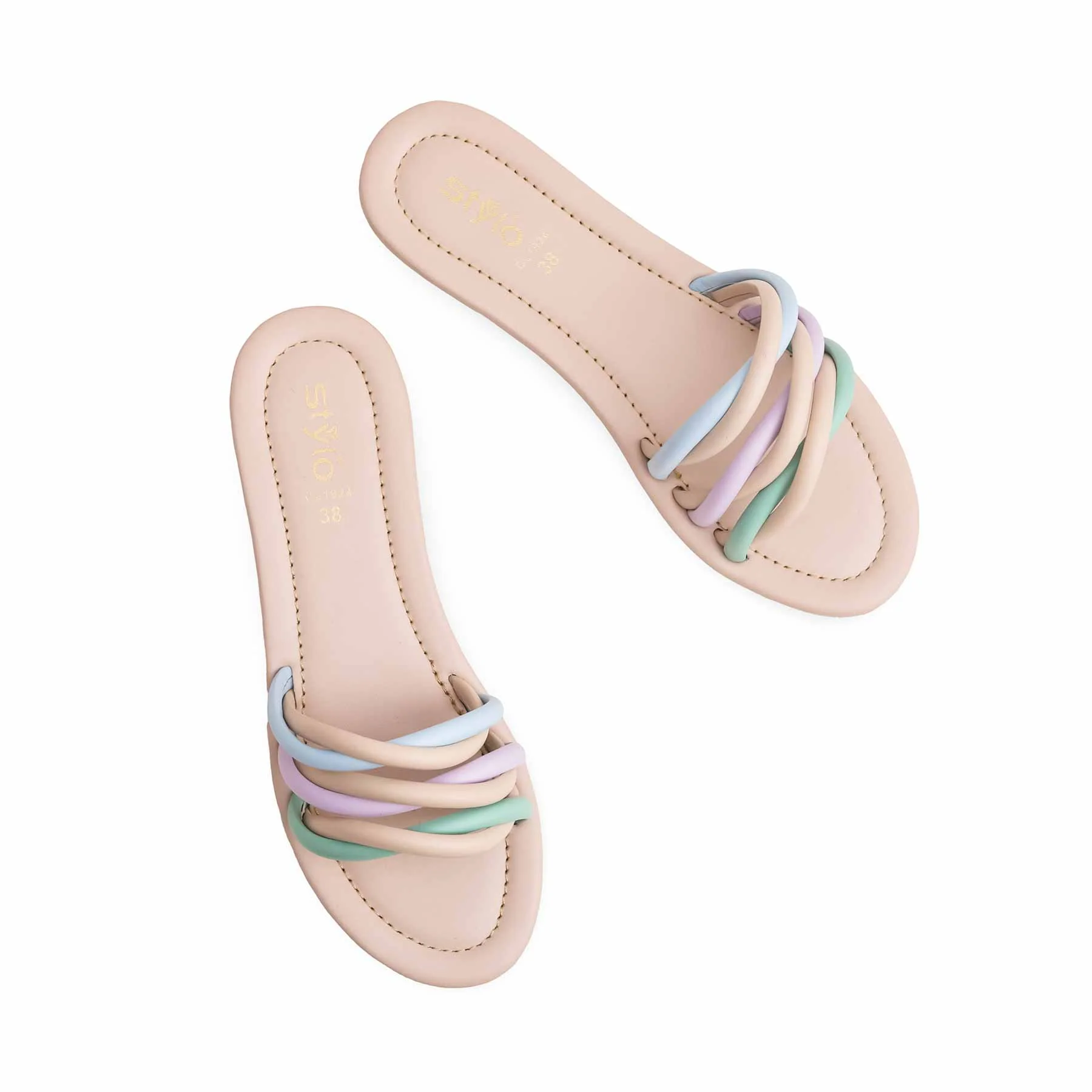 Cream Casual Slipper CL1924 - Image 5