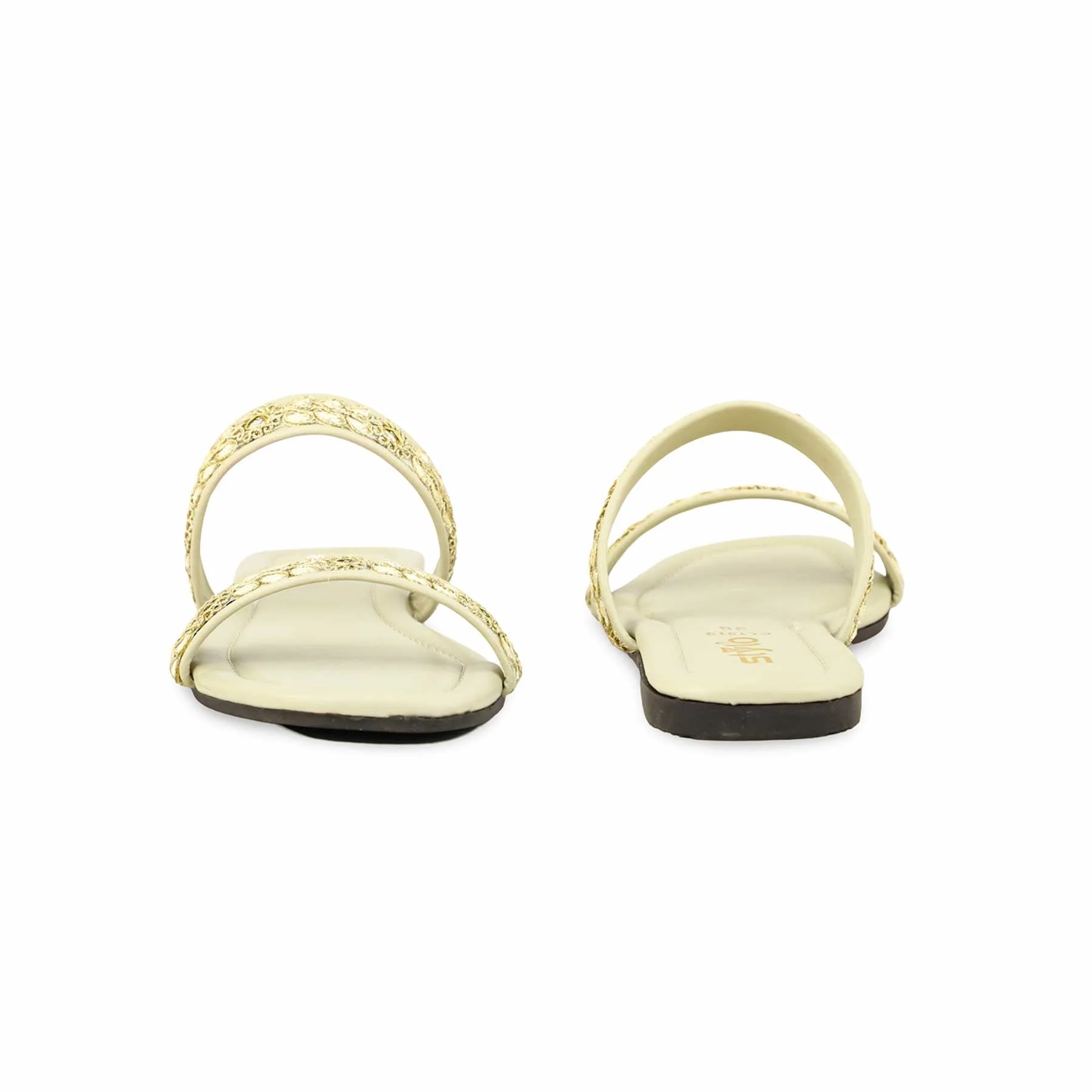 Cream Casual Slipper For Women CL1915 - Image 4