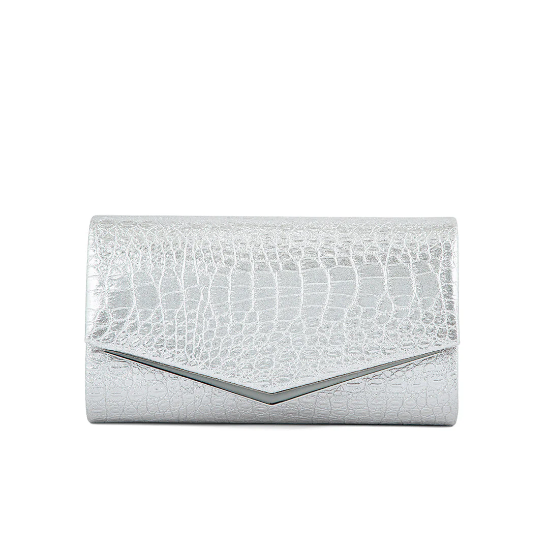 Cream Fancy Clutch P24158 - Image 2