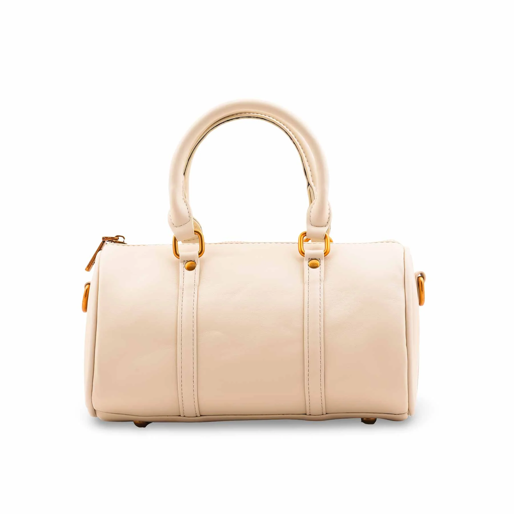 Cream Formal Hand Bag For Women P36478 - Image 2