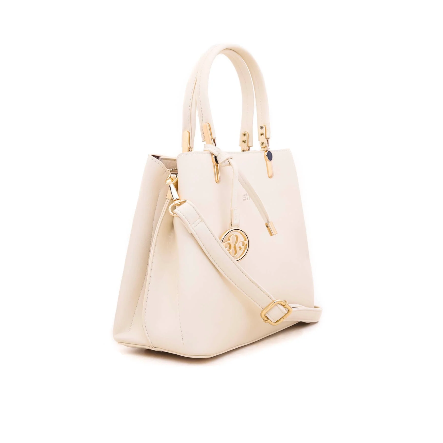 Cream Formal Hand Bag P35248 - Image 2