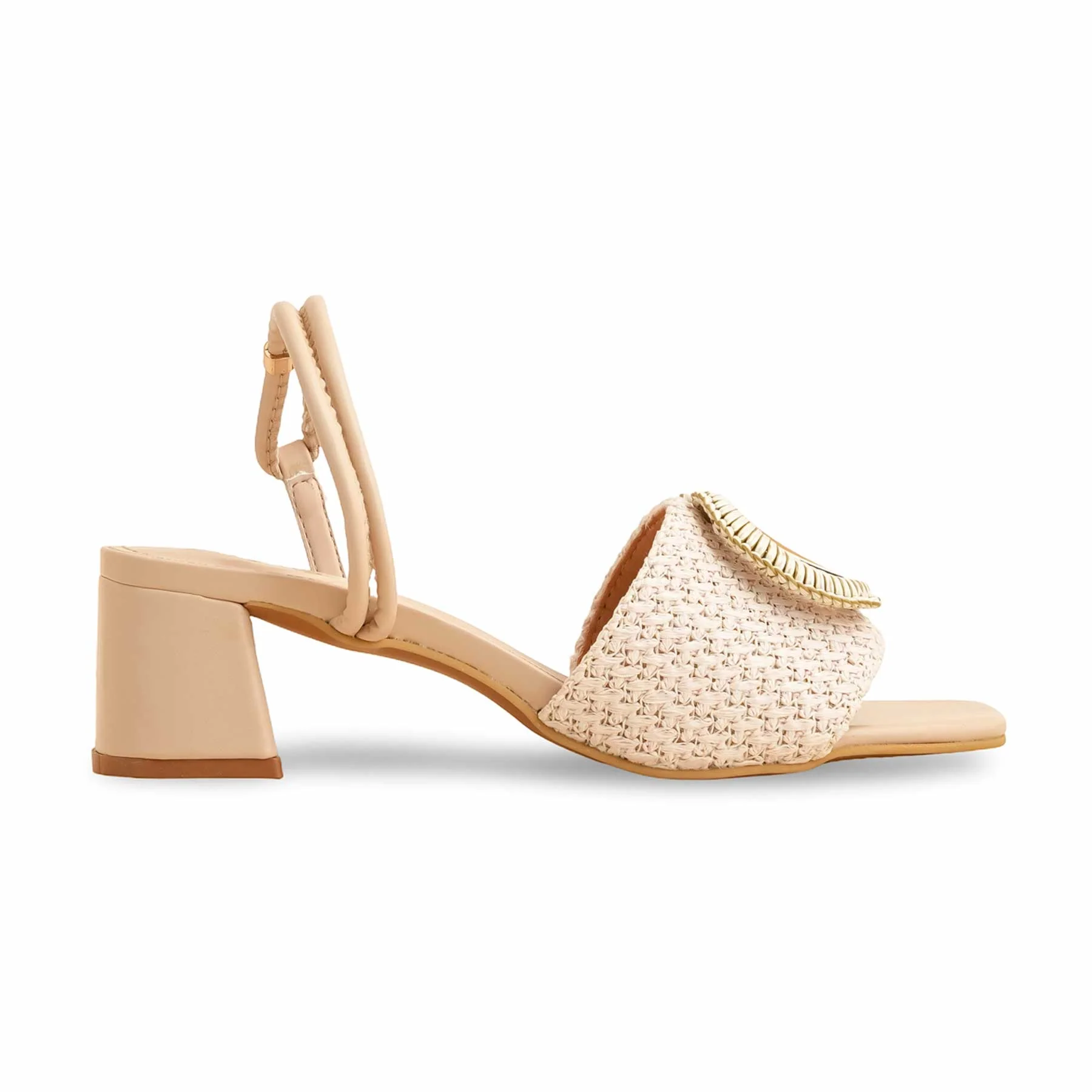 Cream Formal Sandal FR5423 - Image 2