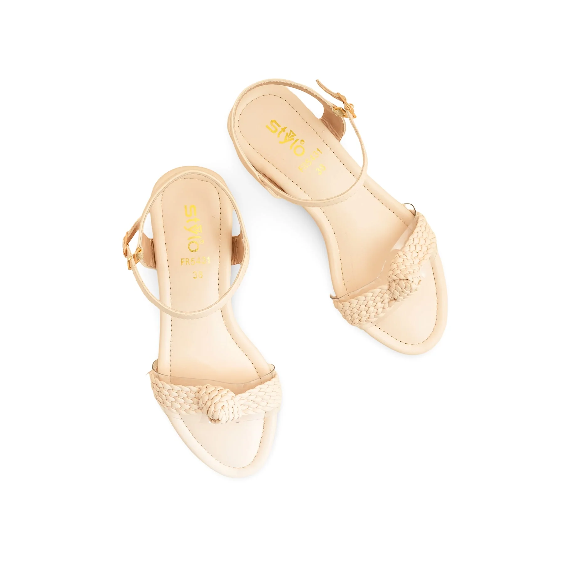 Cream Formal Sandal FR5431 - Image 5