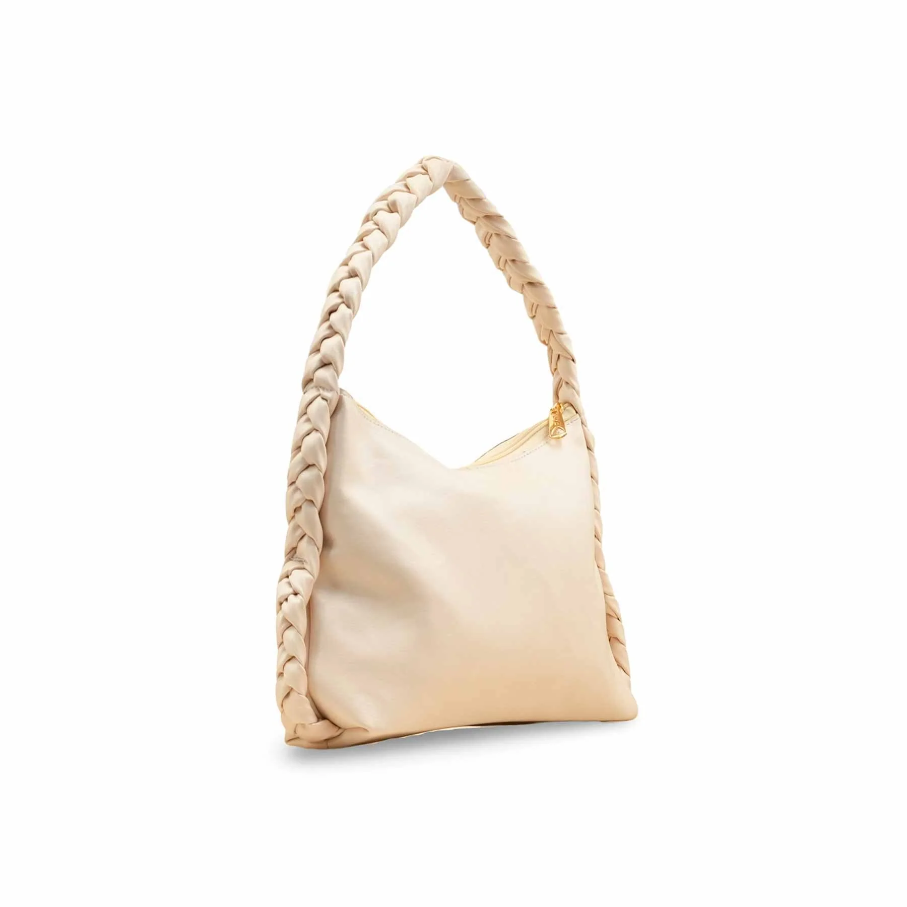 Cream Formal Shoulder Bag For Ladies P55823 - Image 3