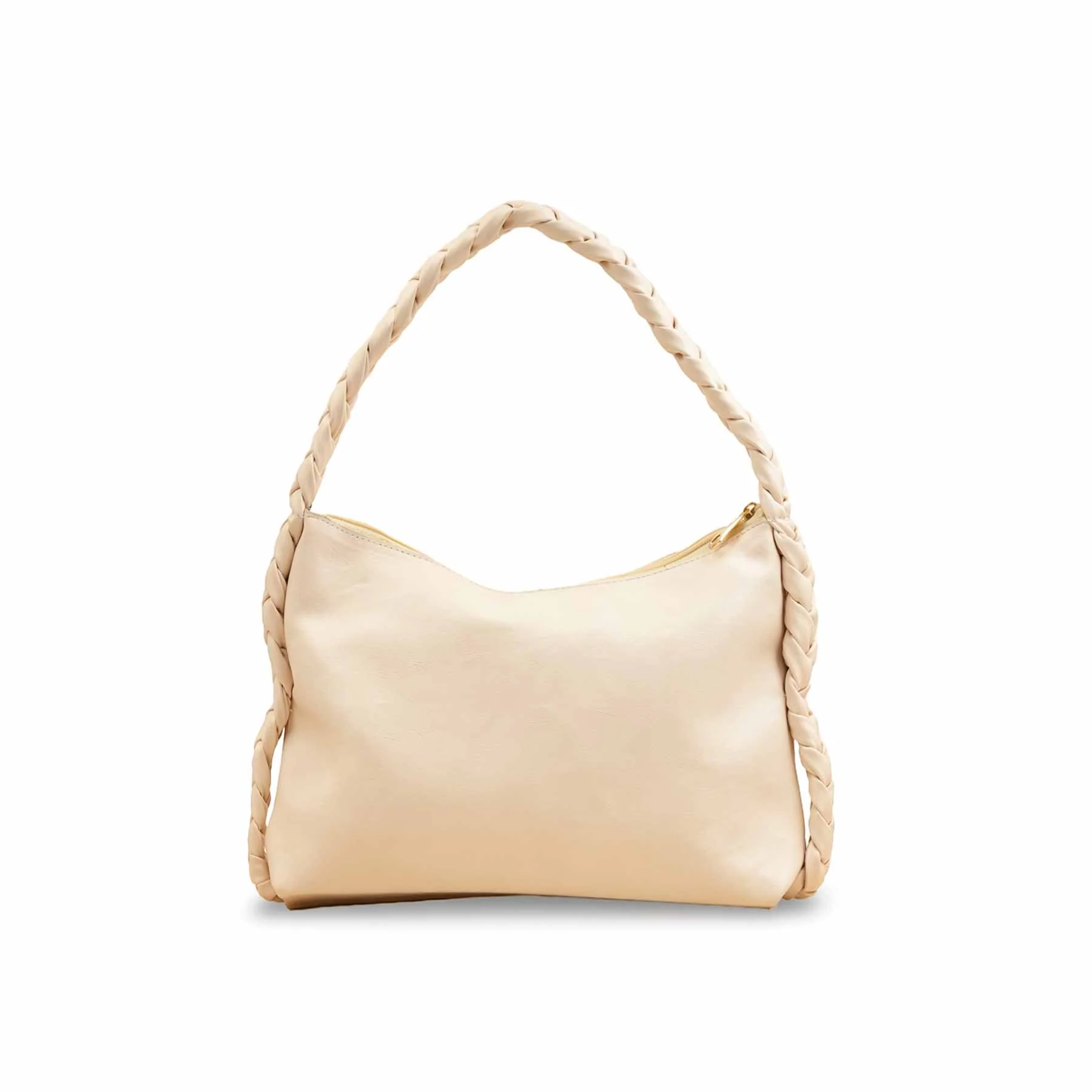 Cream Formal Shoulder Bag For Ladies P55823 - Image 4