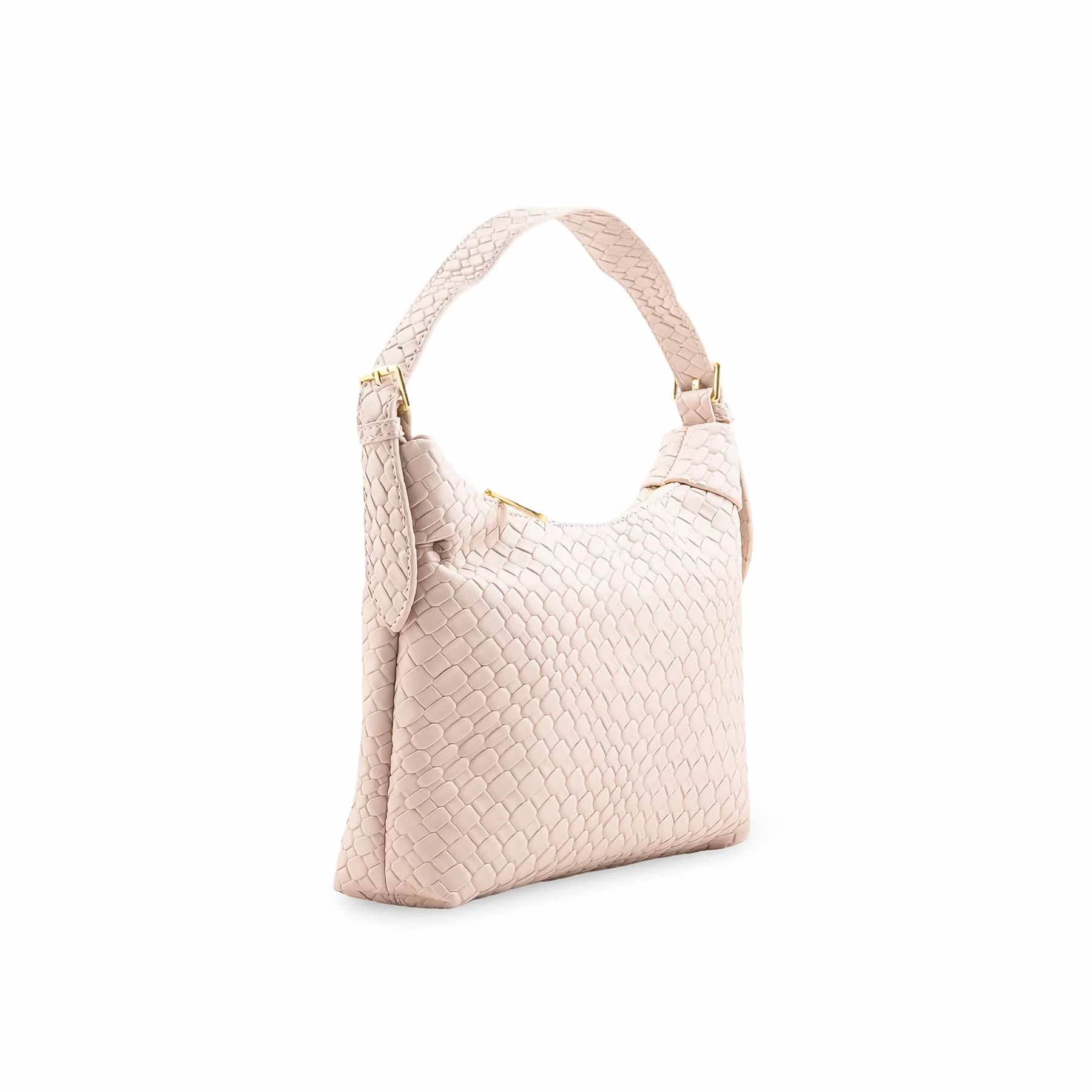 Cream Formal Shoulder Bag For Women P36462 - Image 3