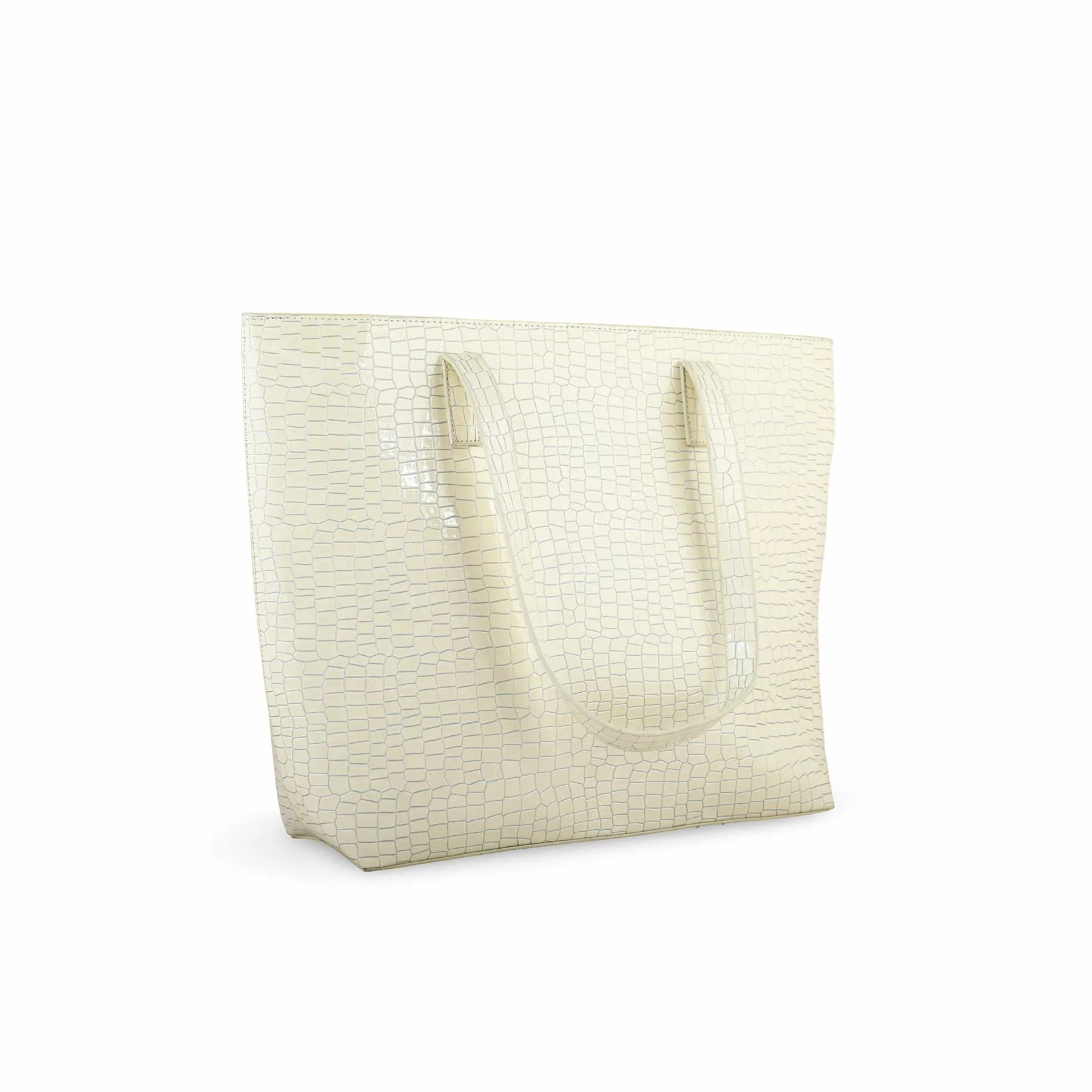 Cream Formal Shoulder Bag P55680 - Image 2