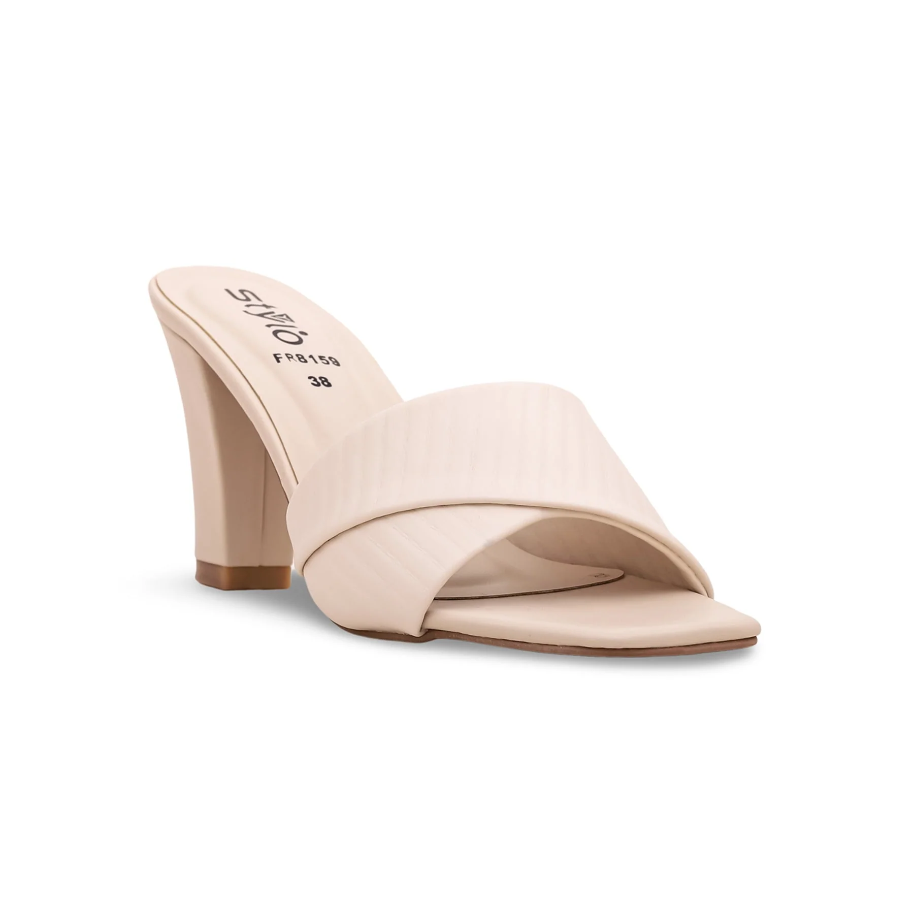 Cream Formal Slipper FR8159 - Image 2