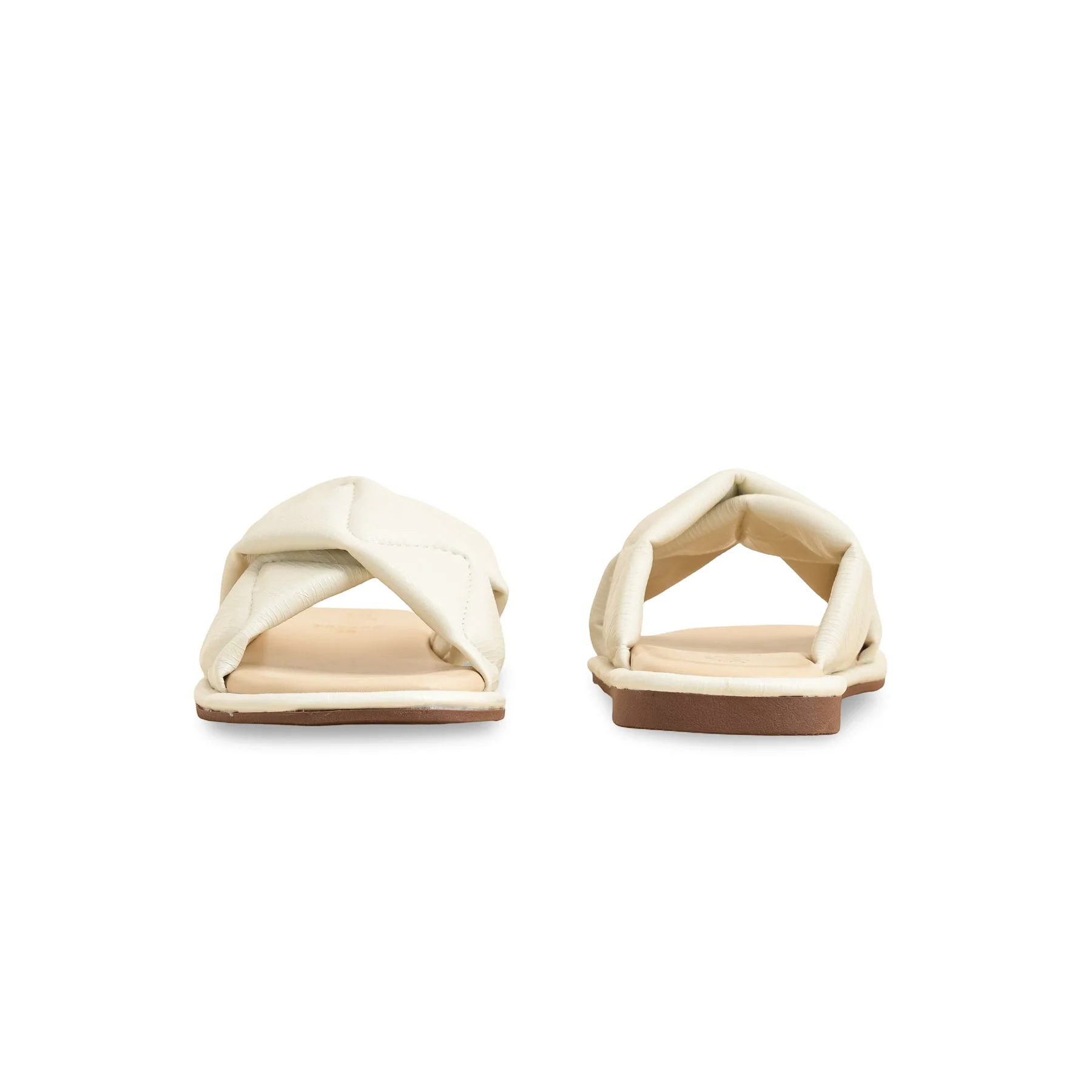 Cream Formal Slipper FR8352 - Image 4