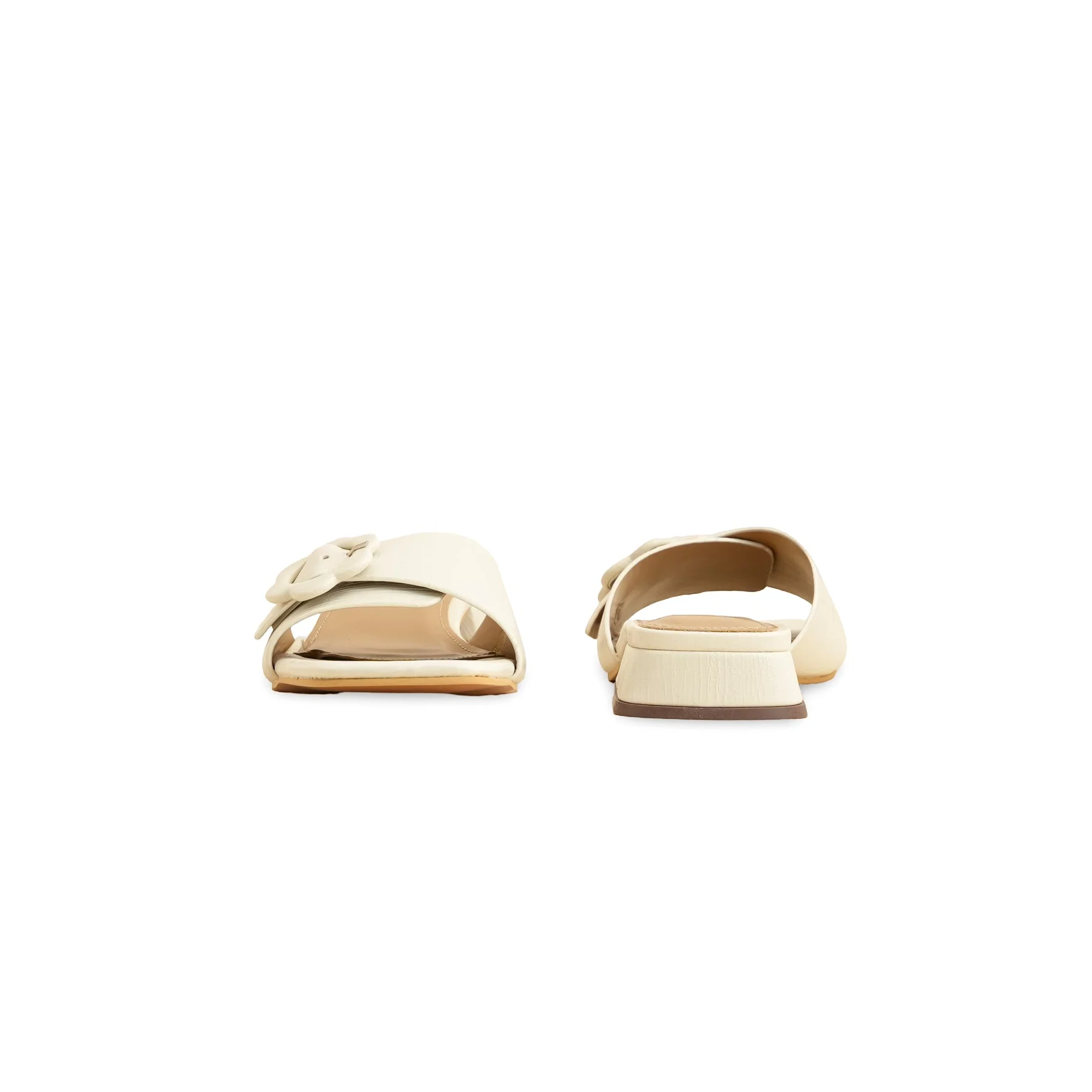 Cream Formal Slipper FR8380 - Image 4