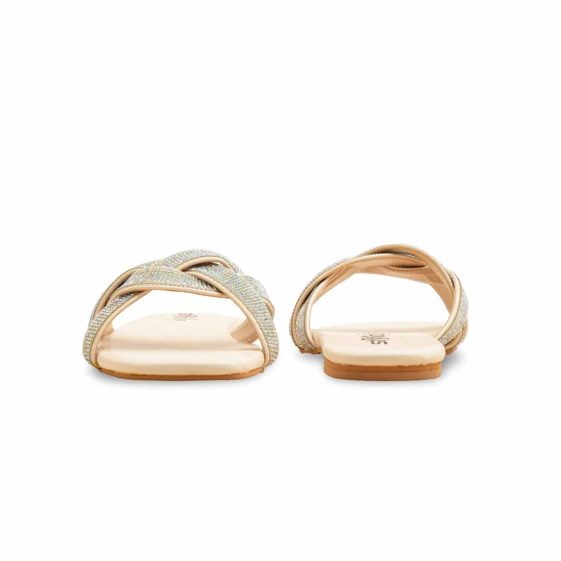Cream Formal Slipper FR8399 - Image 4