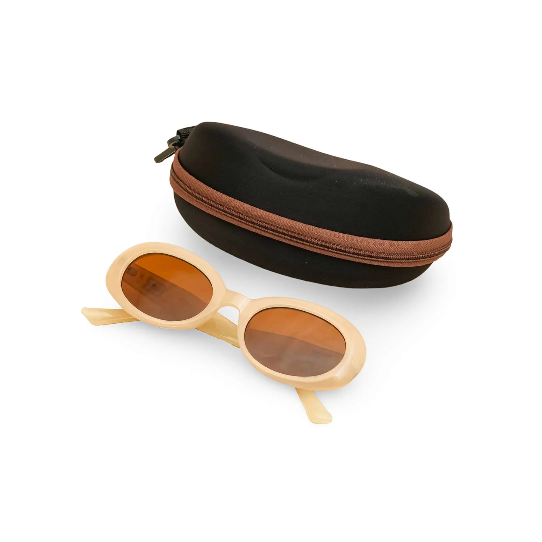 Cream Ladies Sunglasses G40026 - Image 4