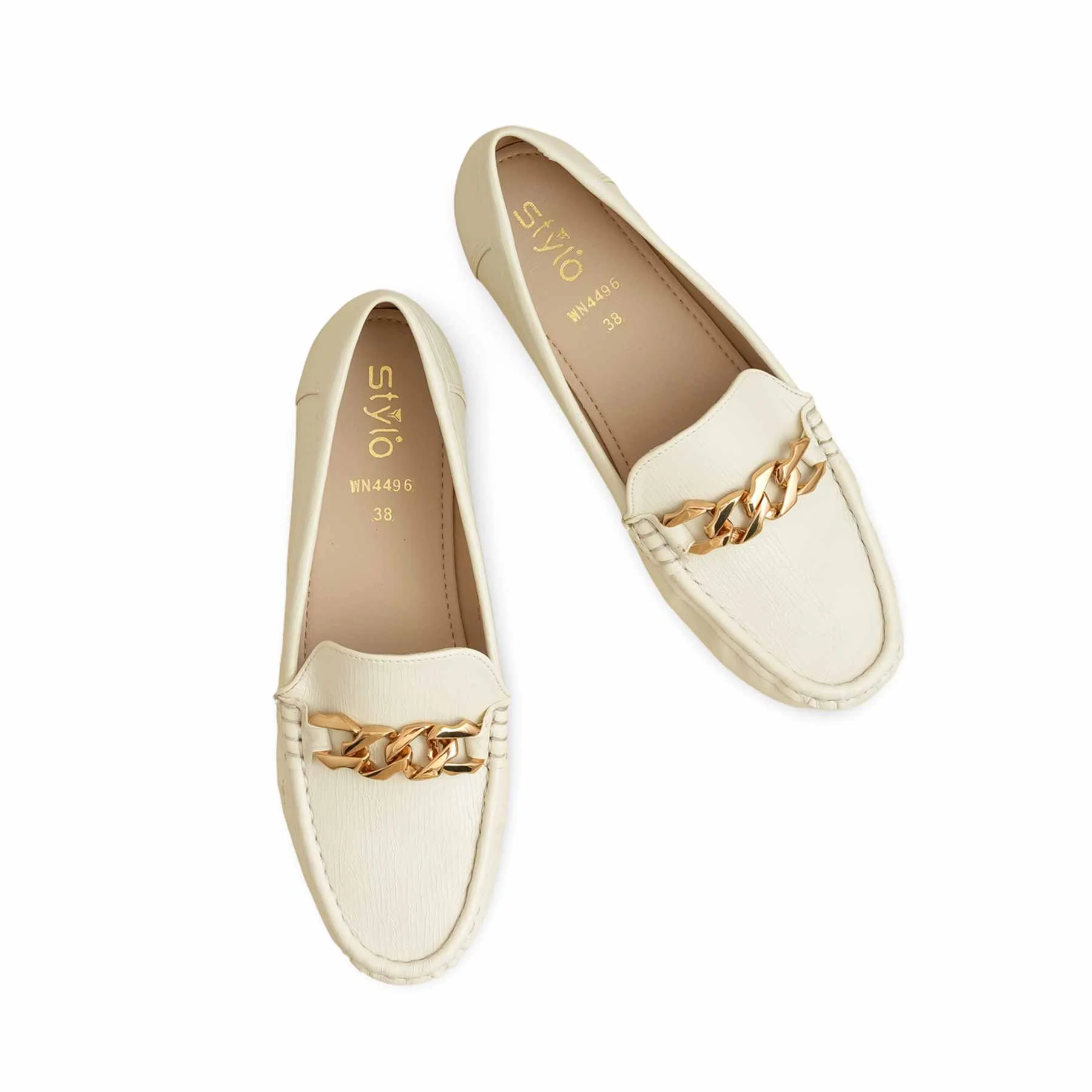 Cream Moccasin WN4496 - Image 4