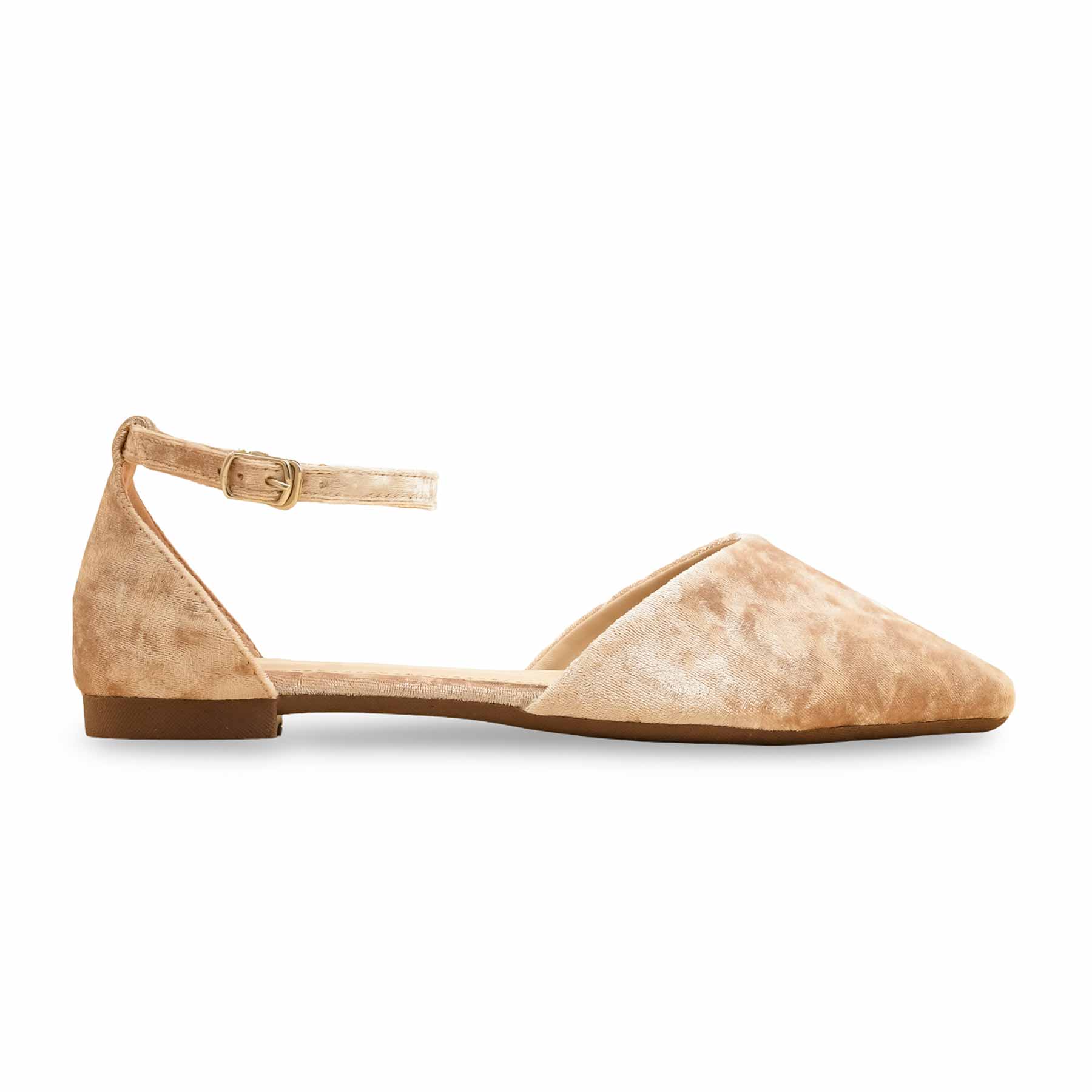 Cream Pumps For Ladies WN1234 - Image 2