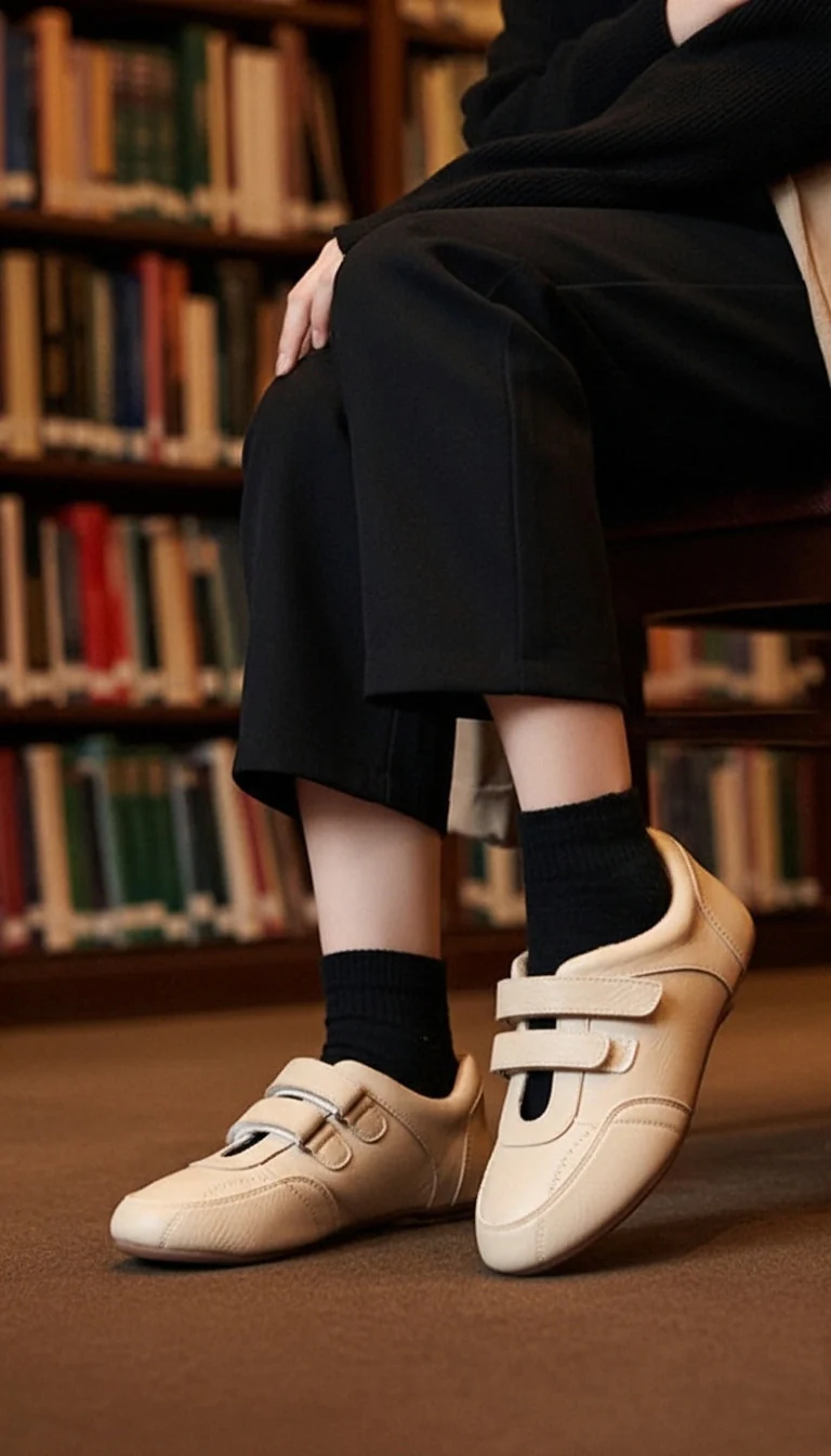 Cream Pumps For Women WN1227