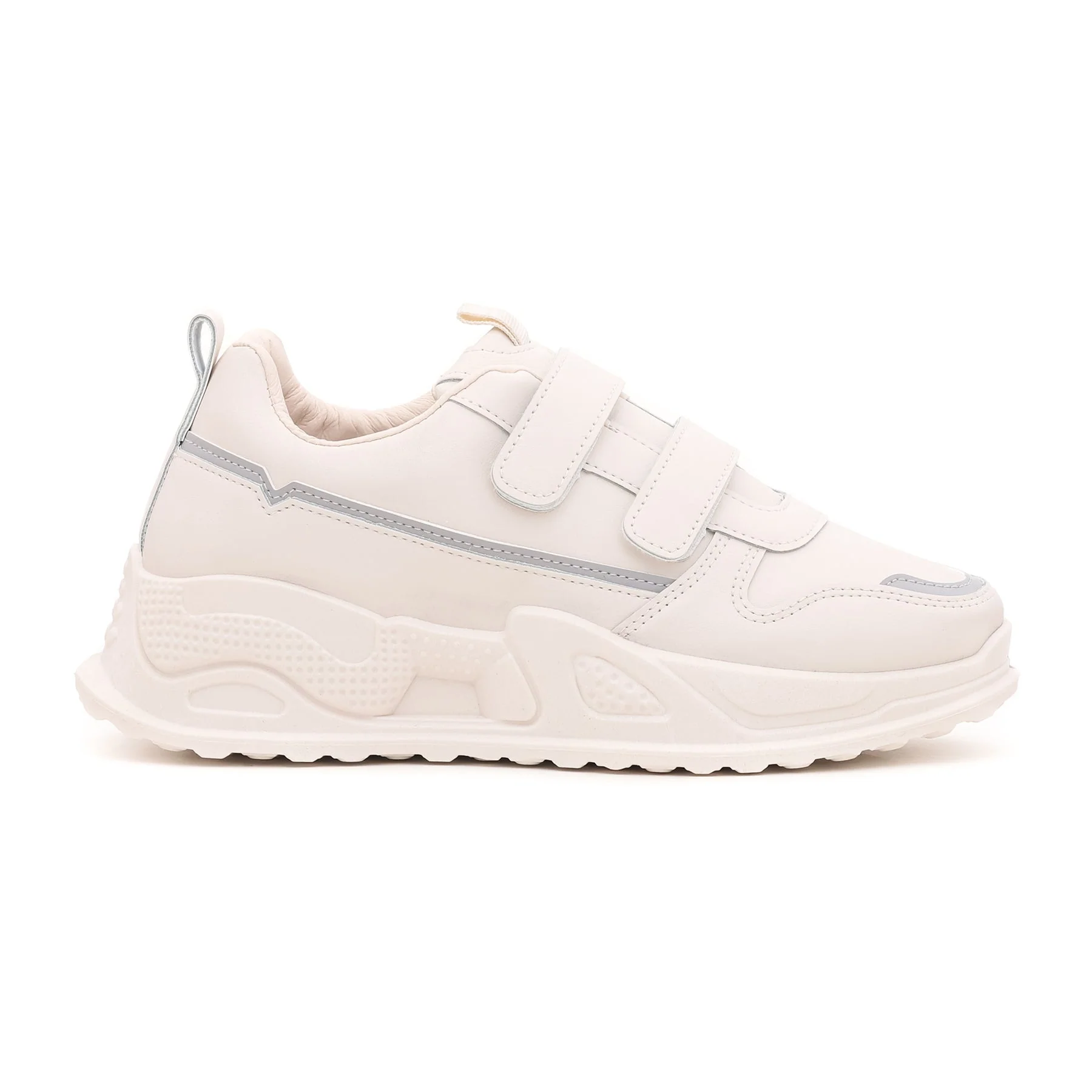 Cream Walking Jogger AT7168 - Image 2