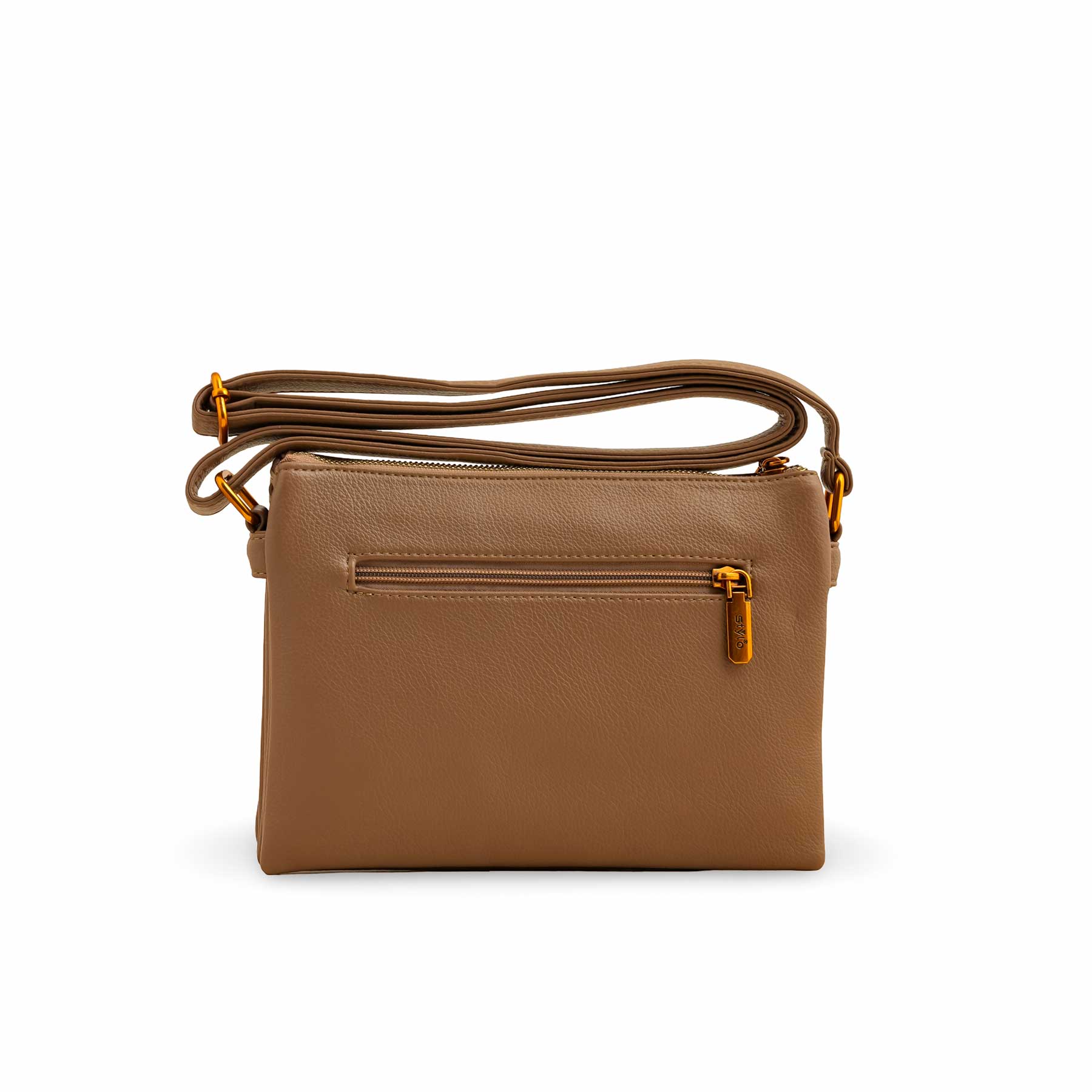Cream Women Formal Shoulder Bag P36367 - Image 3