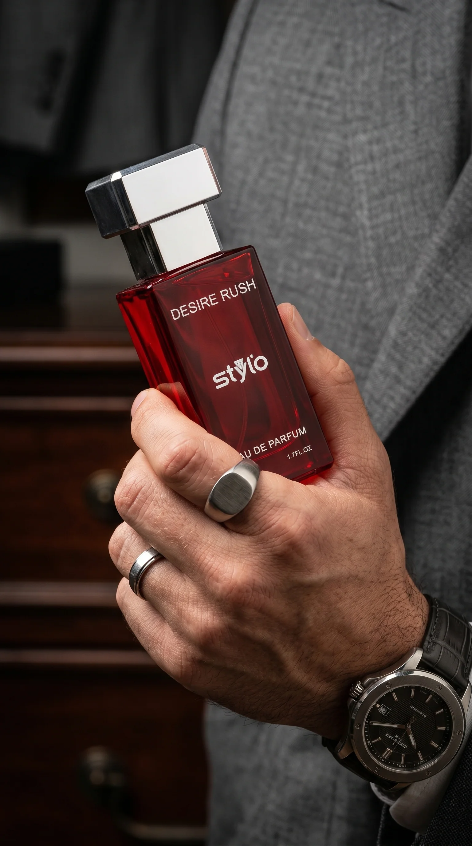 Desire Rush Perfume For Men PR1167 - Image 2