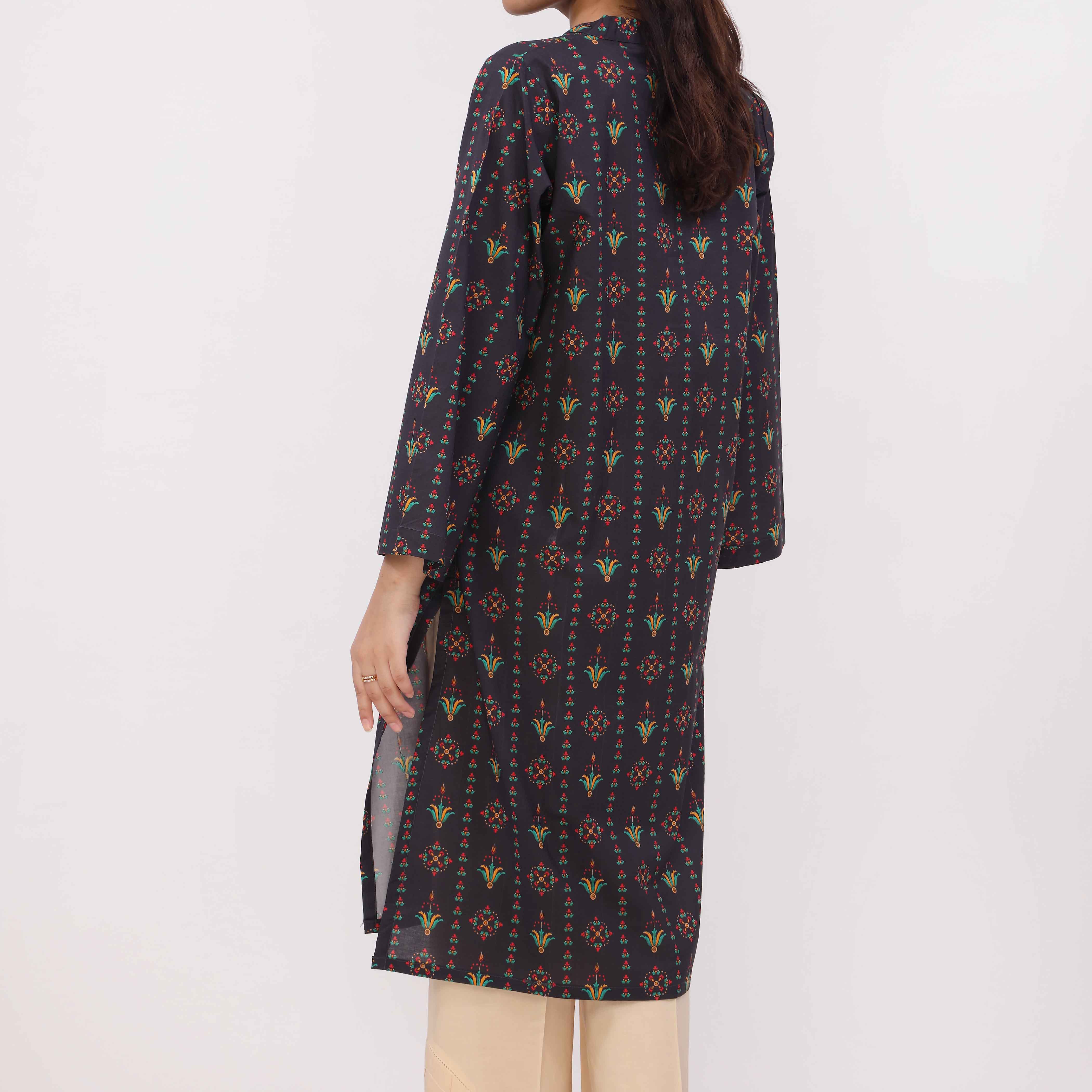 Digital Printed Cotton Cambric Shirt PW5026 - Image 5