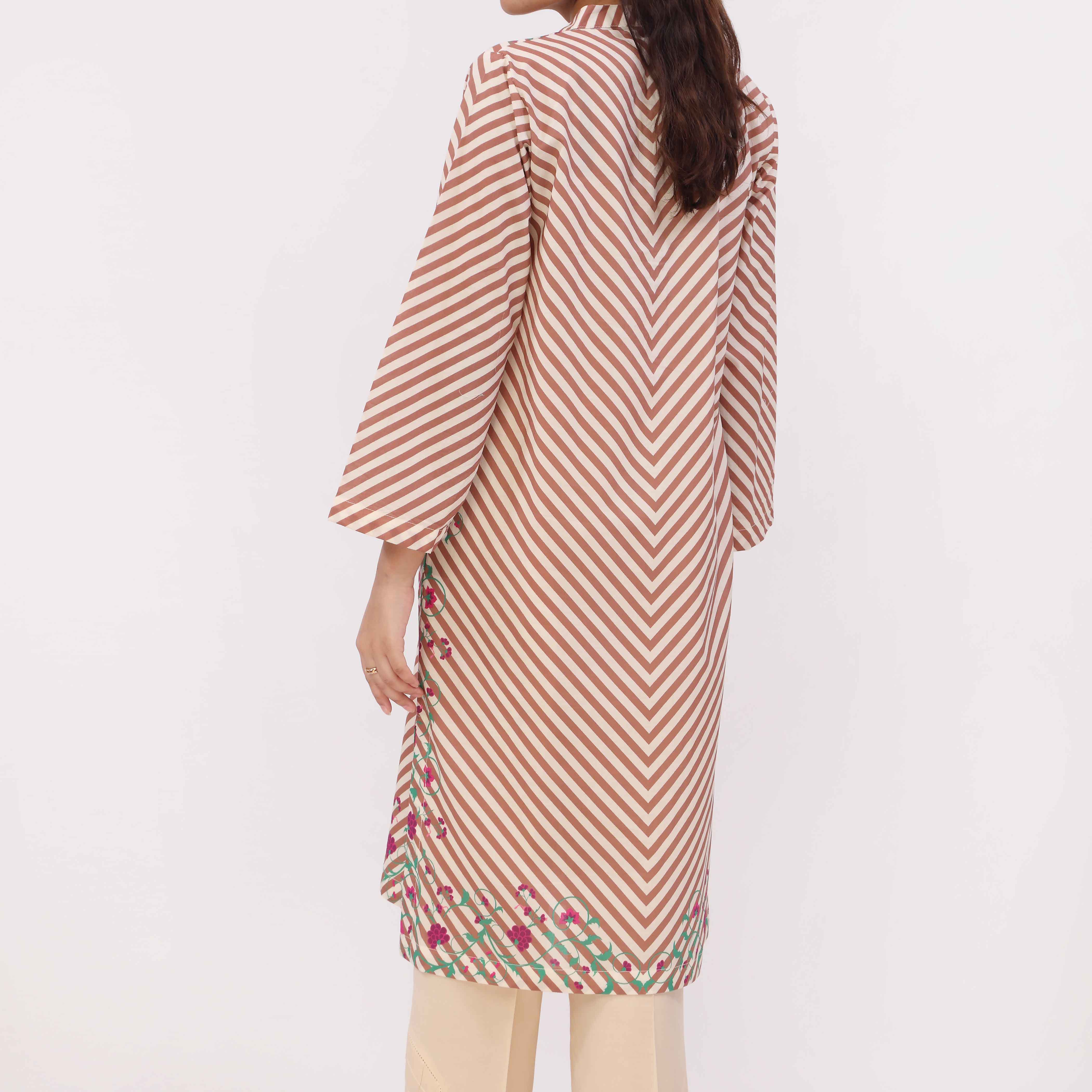 Digital Printed Cotton Cambric Shirt PW5147 - Image 5