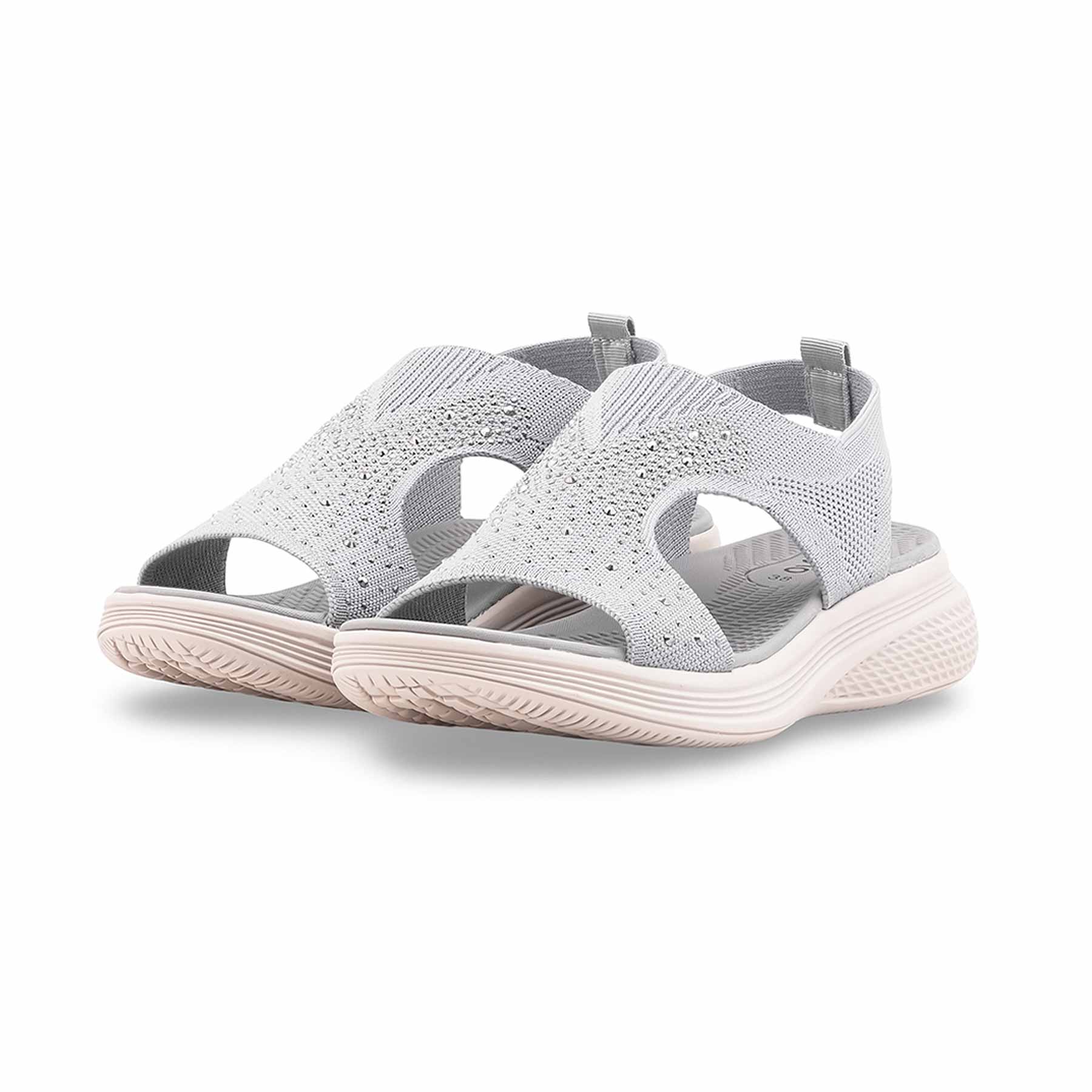 Dk Grey Formal Sandal For Women PU0731 - Image 3