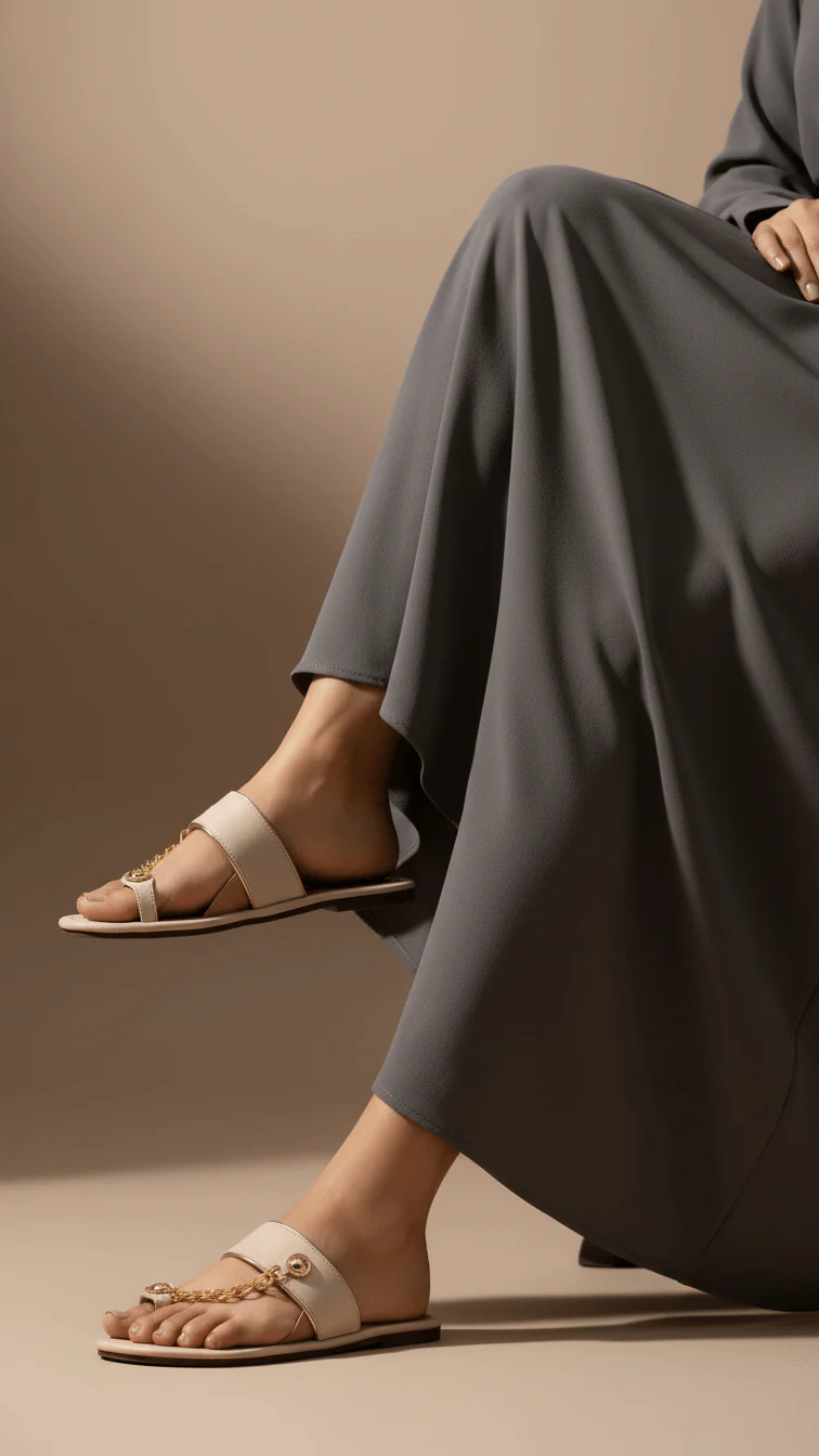 Fawn Casual Chappal For Ladies CL2140