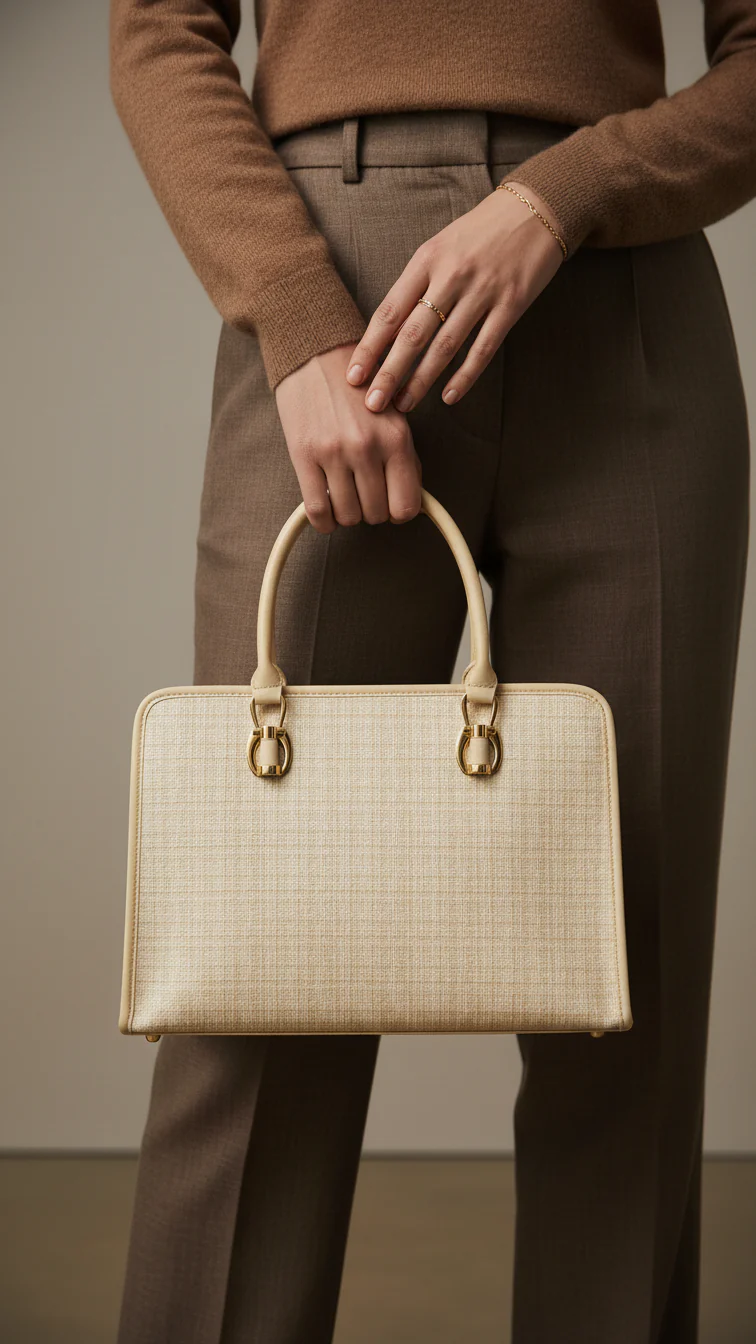Fawn Casual Hand Bag For Women P55801