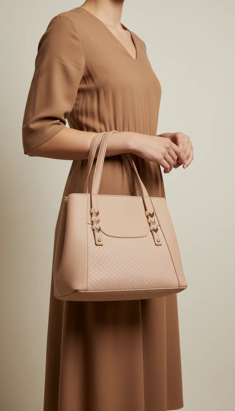Fawn Casual Hand Bag For Women P56287