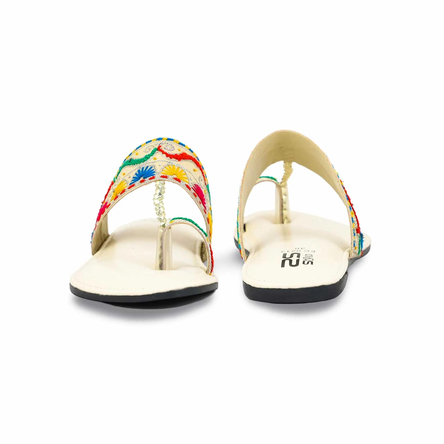 Fawn Fancy Chappal EC0213 - Image 4