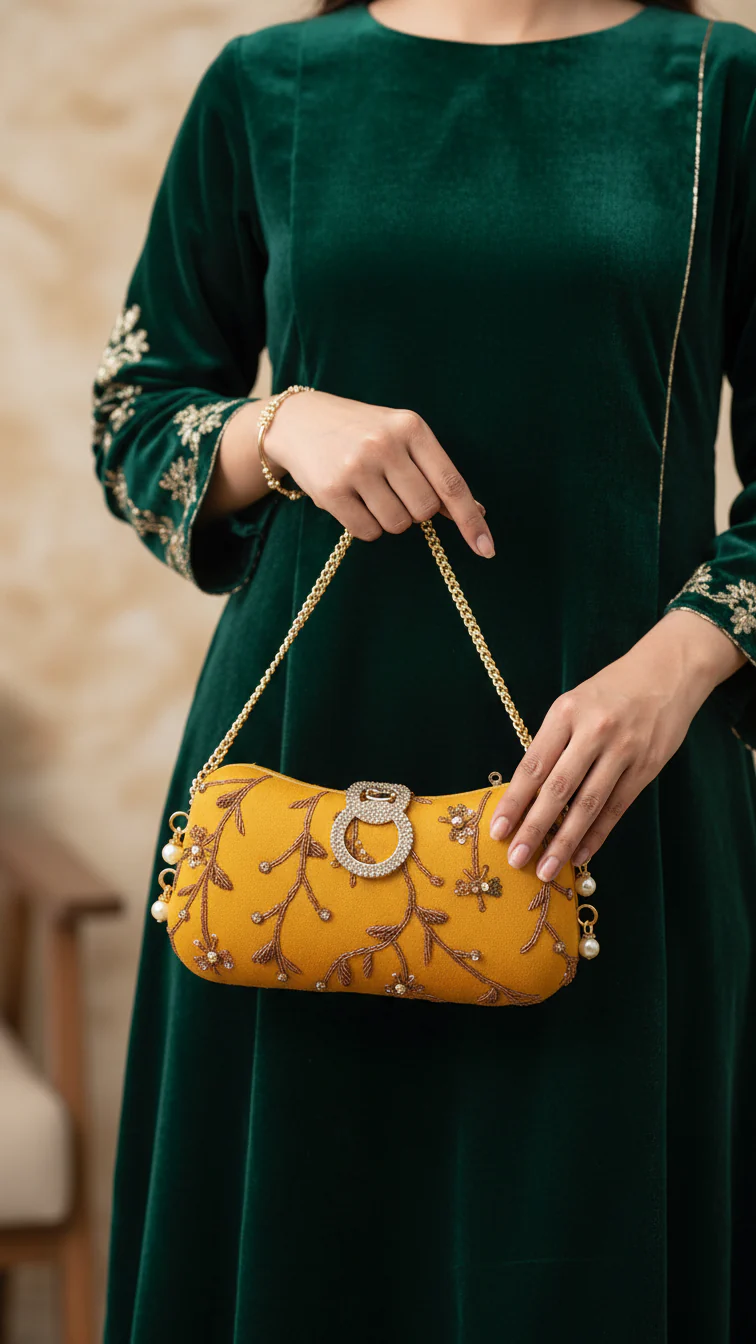 Fawn Fancy Clutch P15403