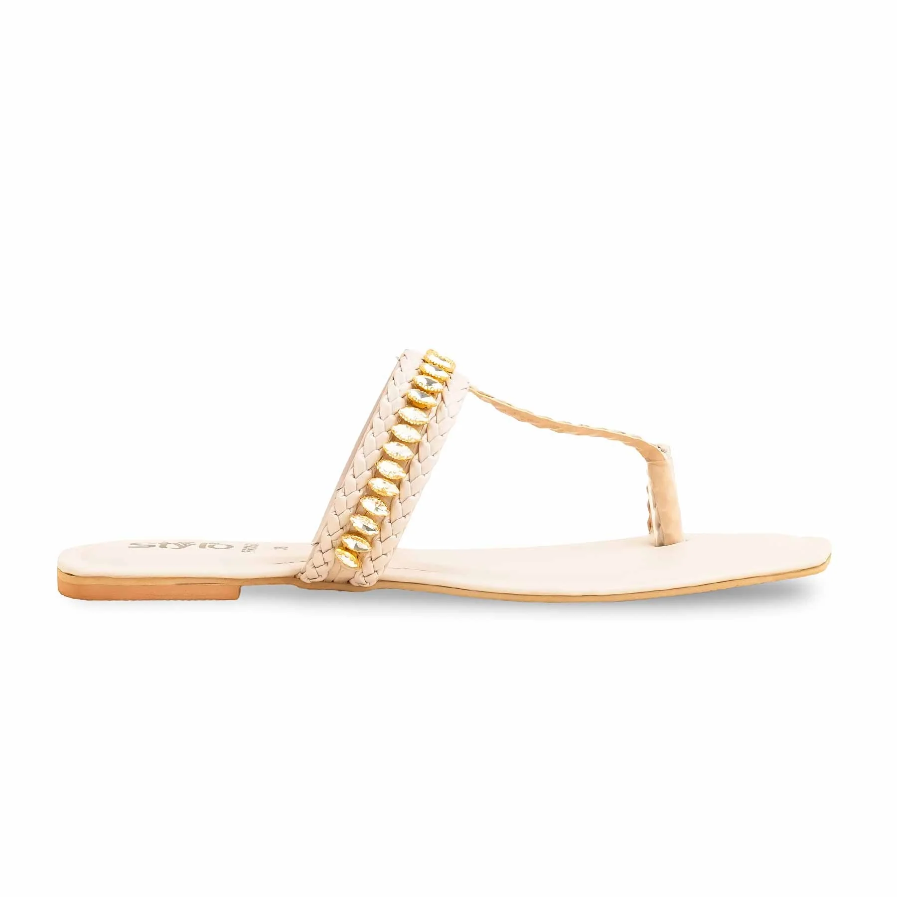 Fawn Formal Chappal For Ladies FR0563 - Image 2