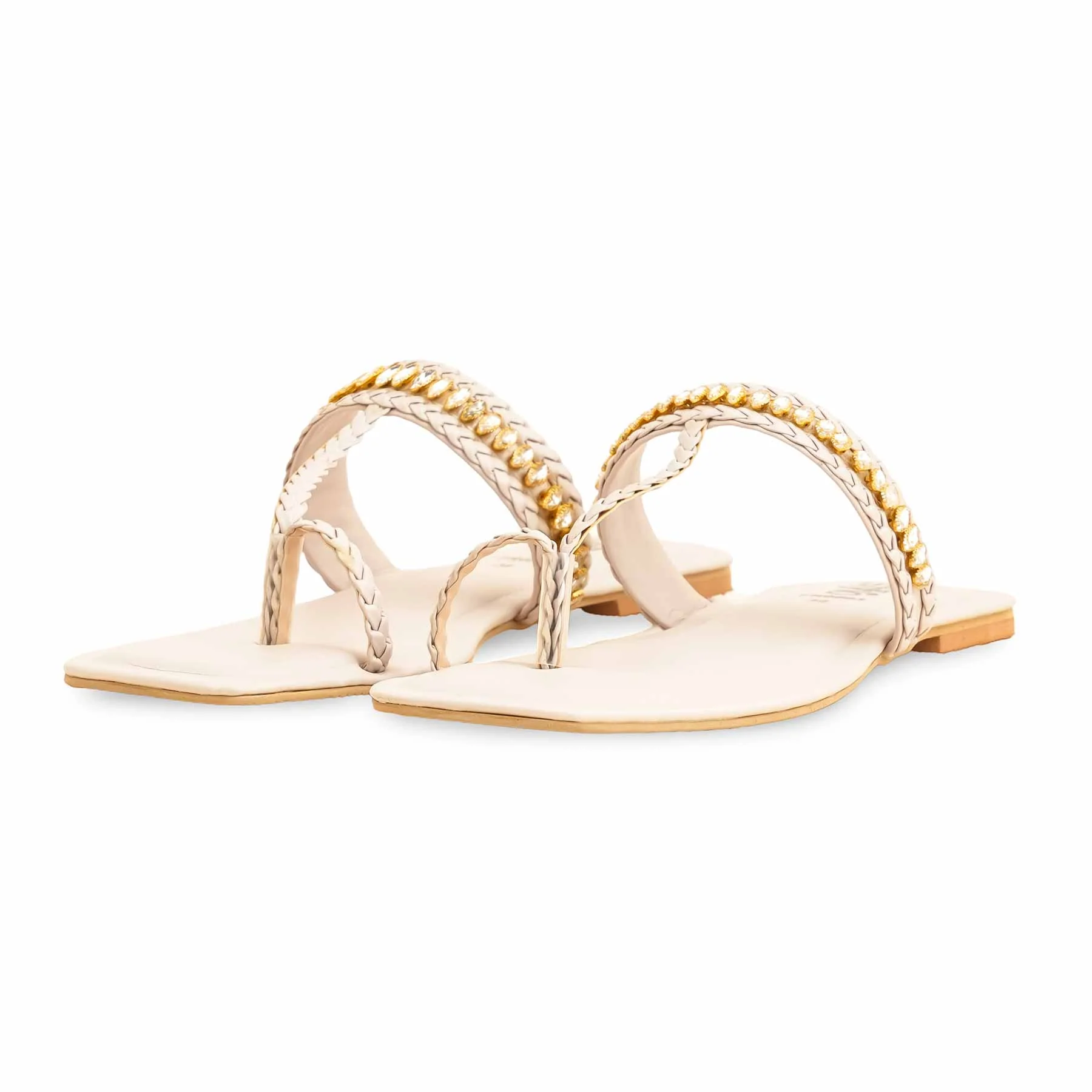 Fawn Formal Chappal For Ladies FR0563 - Image 3