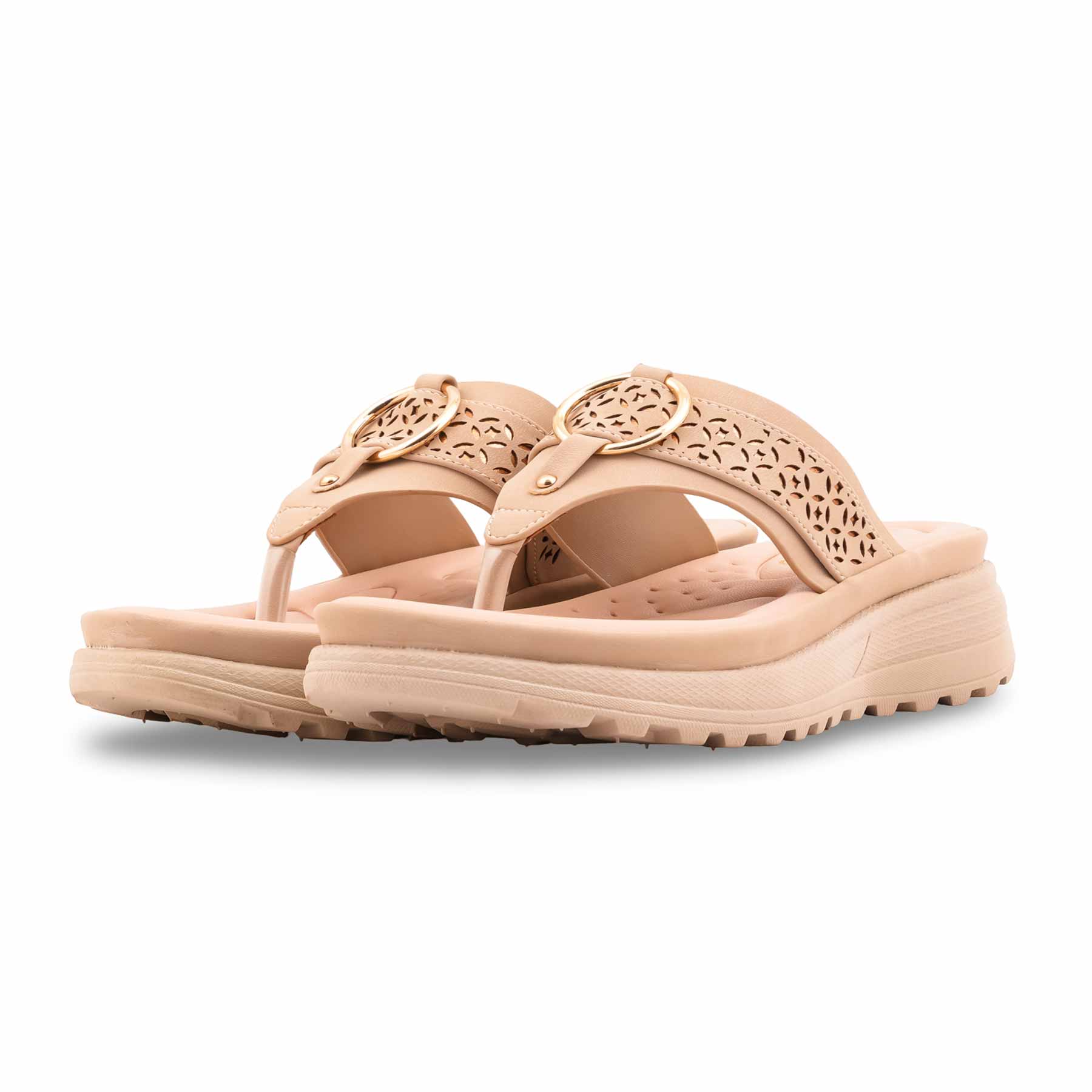 Fawn Formal Chappal For Ladies PU0682 - Image 3