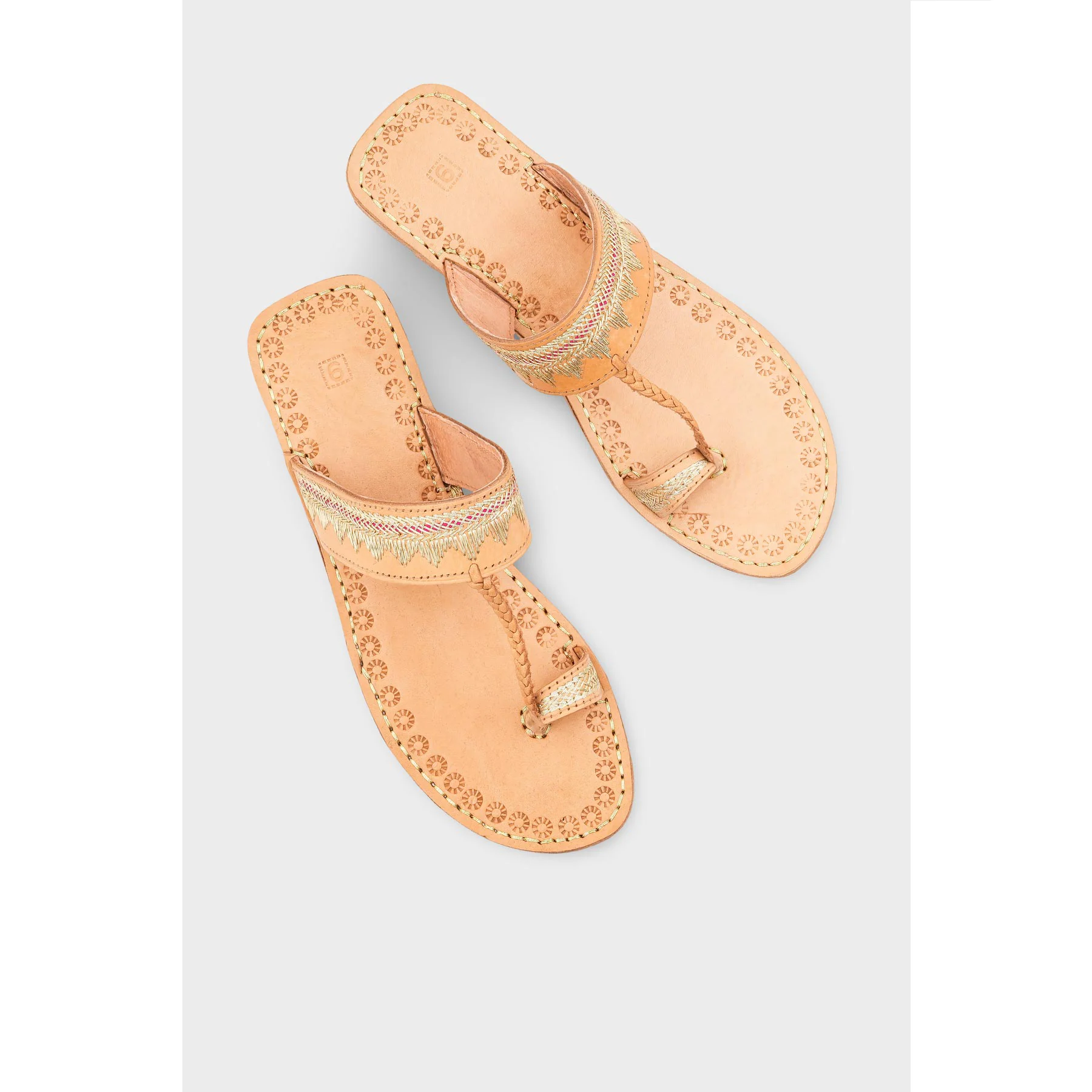 Fawn Kolapoori Chappal EC0256 - Image 5