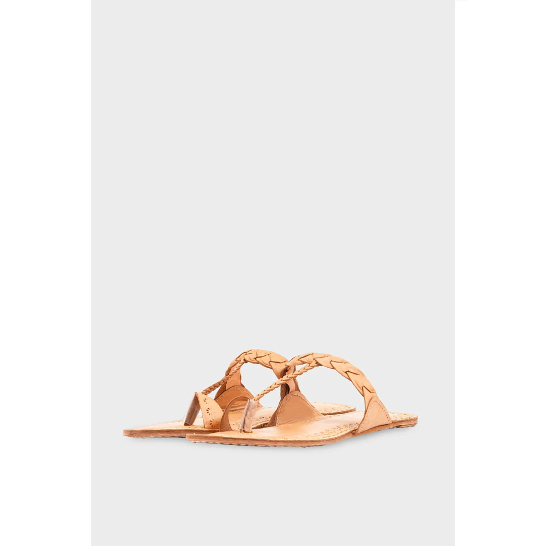 Fawn Kolapoori Chappal EC0257 - Image 3