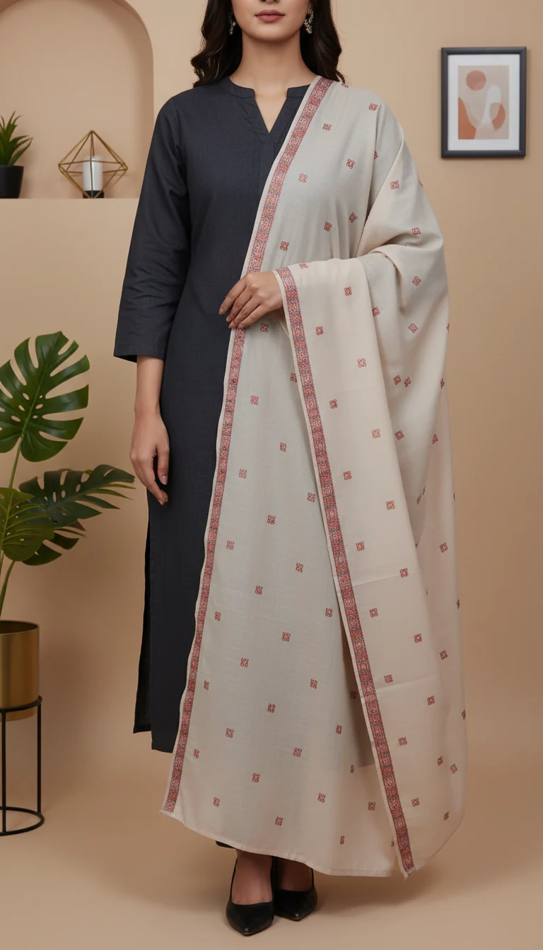 Fawn Summer Shawl PD6121 - Image 2