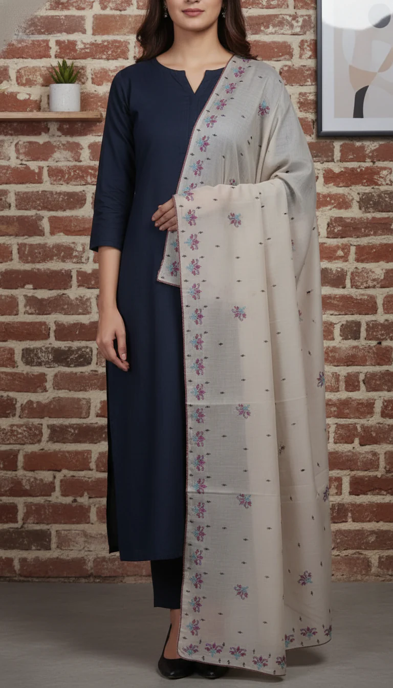 Fawn Summer Shawl PD6124 - Image 2