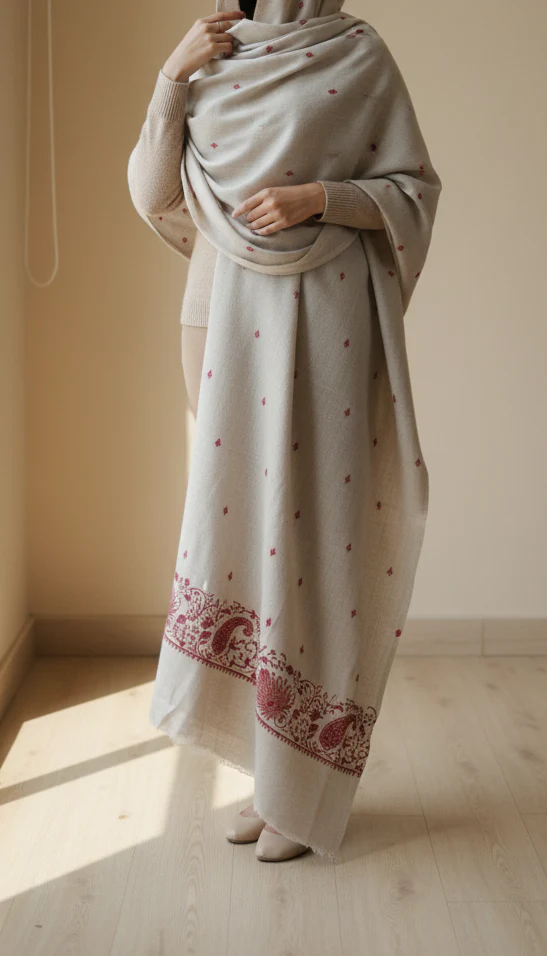 Fawn Winter Shawl PW5858 - Image 2