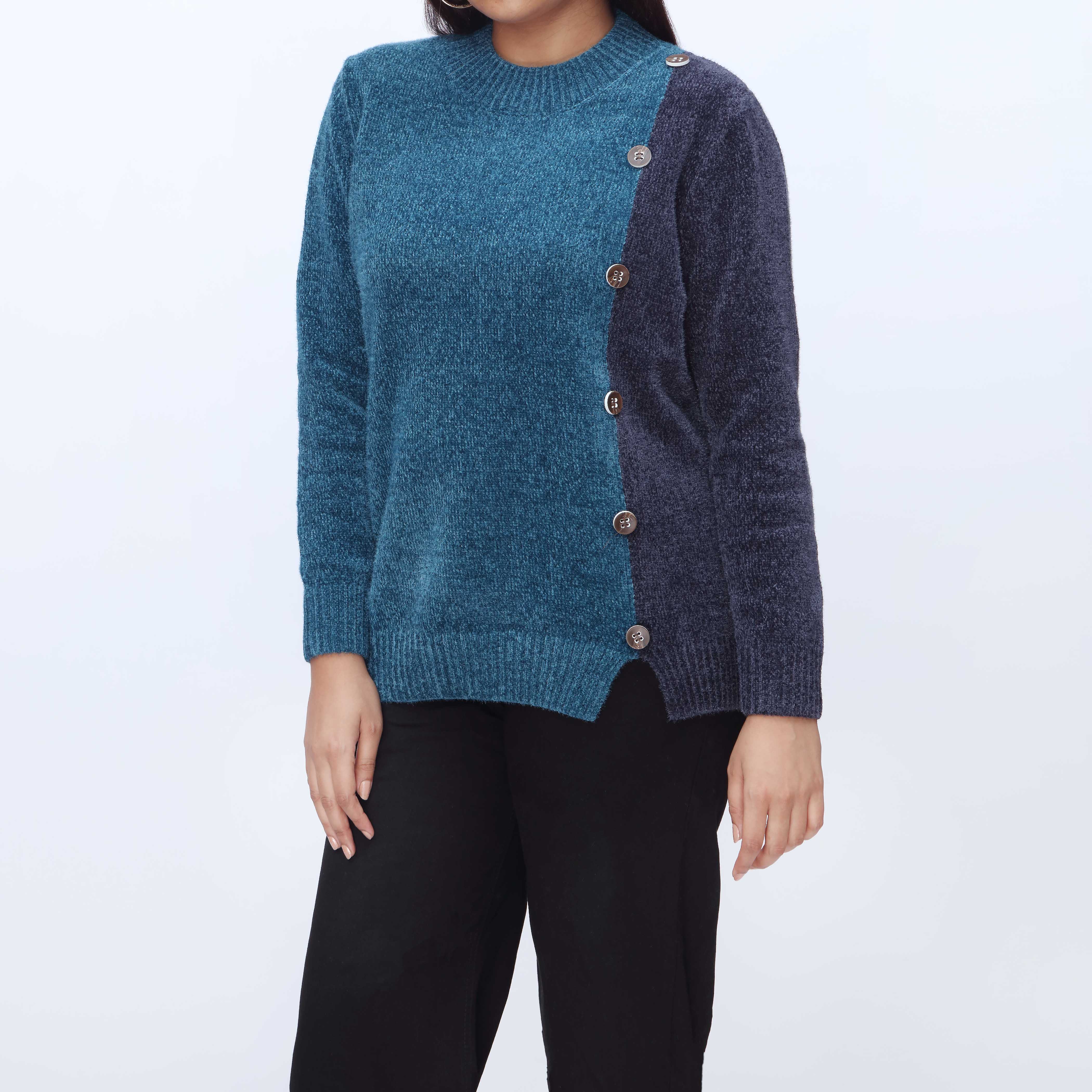 Ferozy Crew Neck Pullover Sweater PW3916 - Image 2