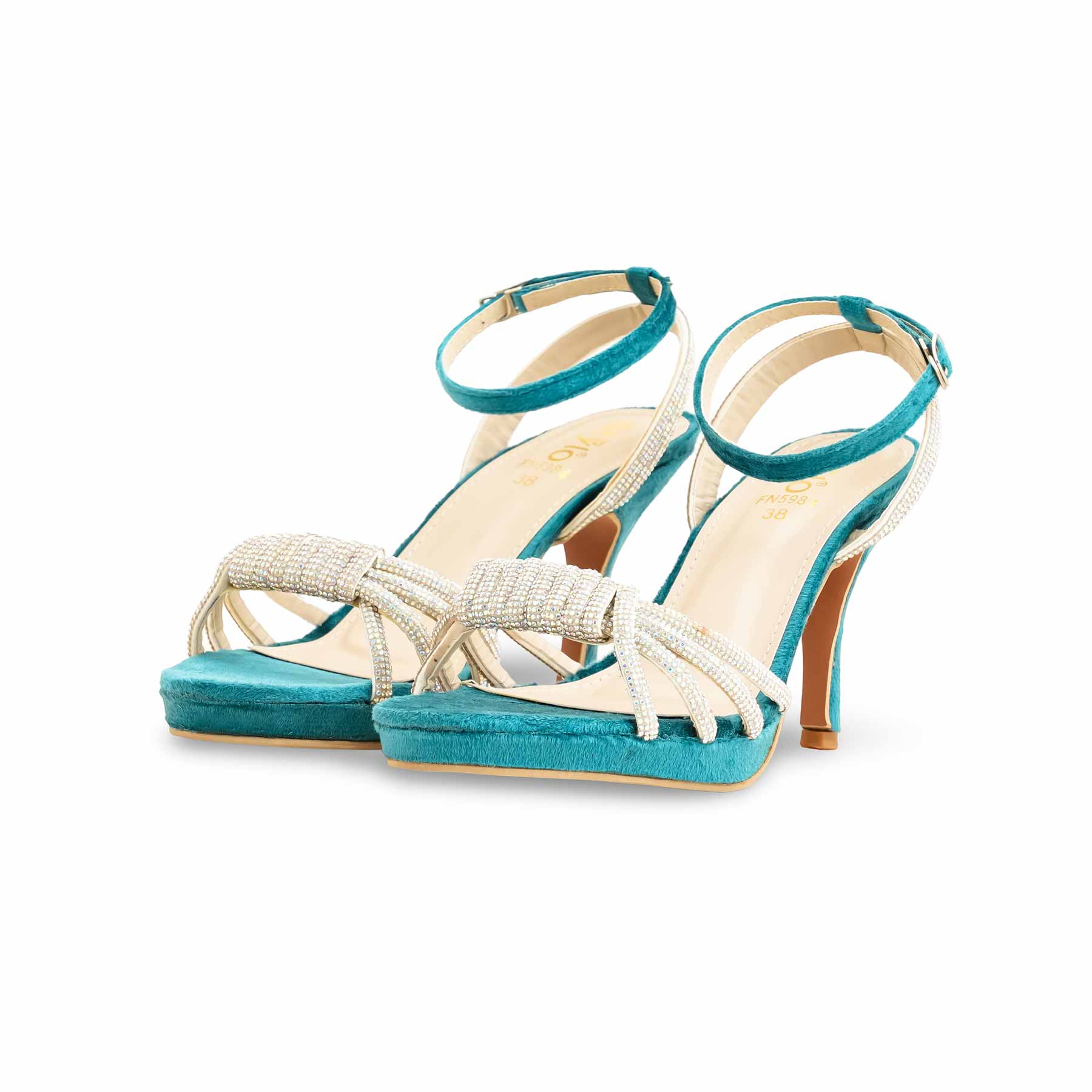 Ferozy Fancy Bridal Sandal FN5986 - Image 3
