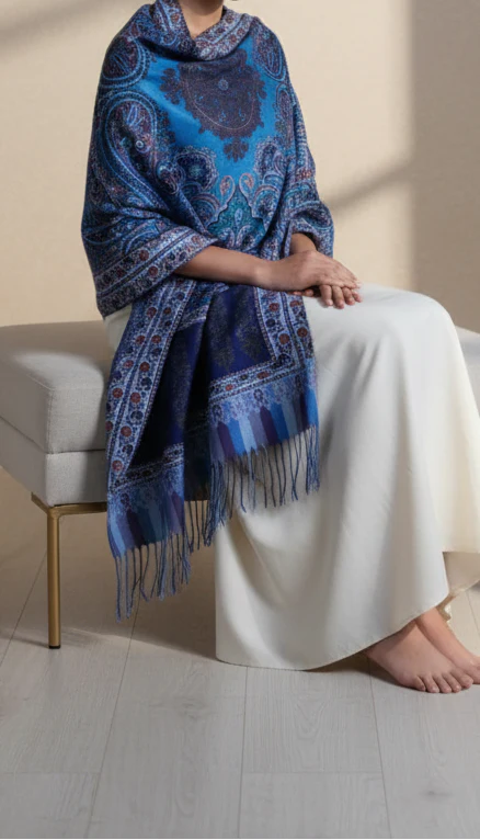 Ferozy Winter Stole PN5156 - Image 2
