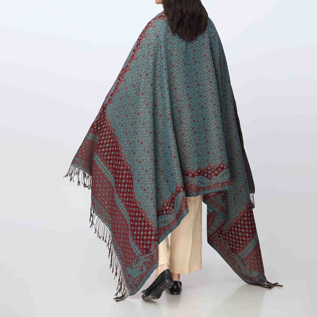 Ferozy Winter Shawl PW3701 - Image 3