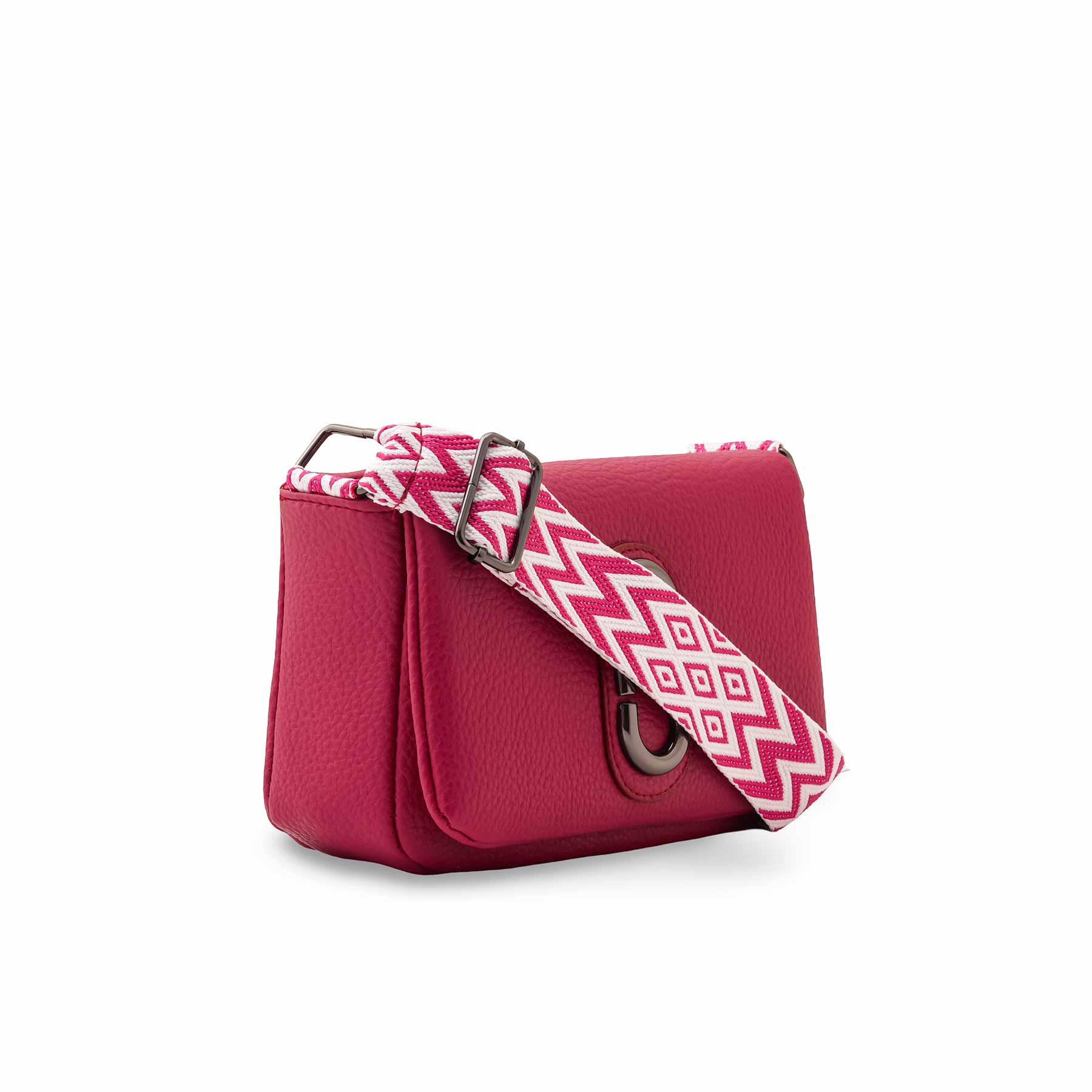 Fuchsia Casual Pouch For Ladies P97672 - Image 3