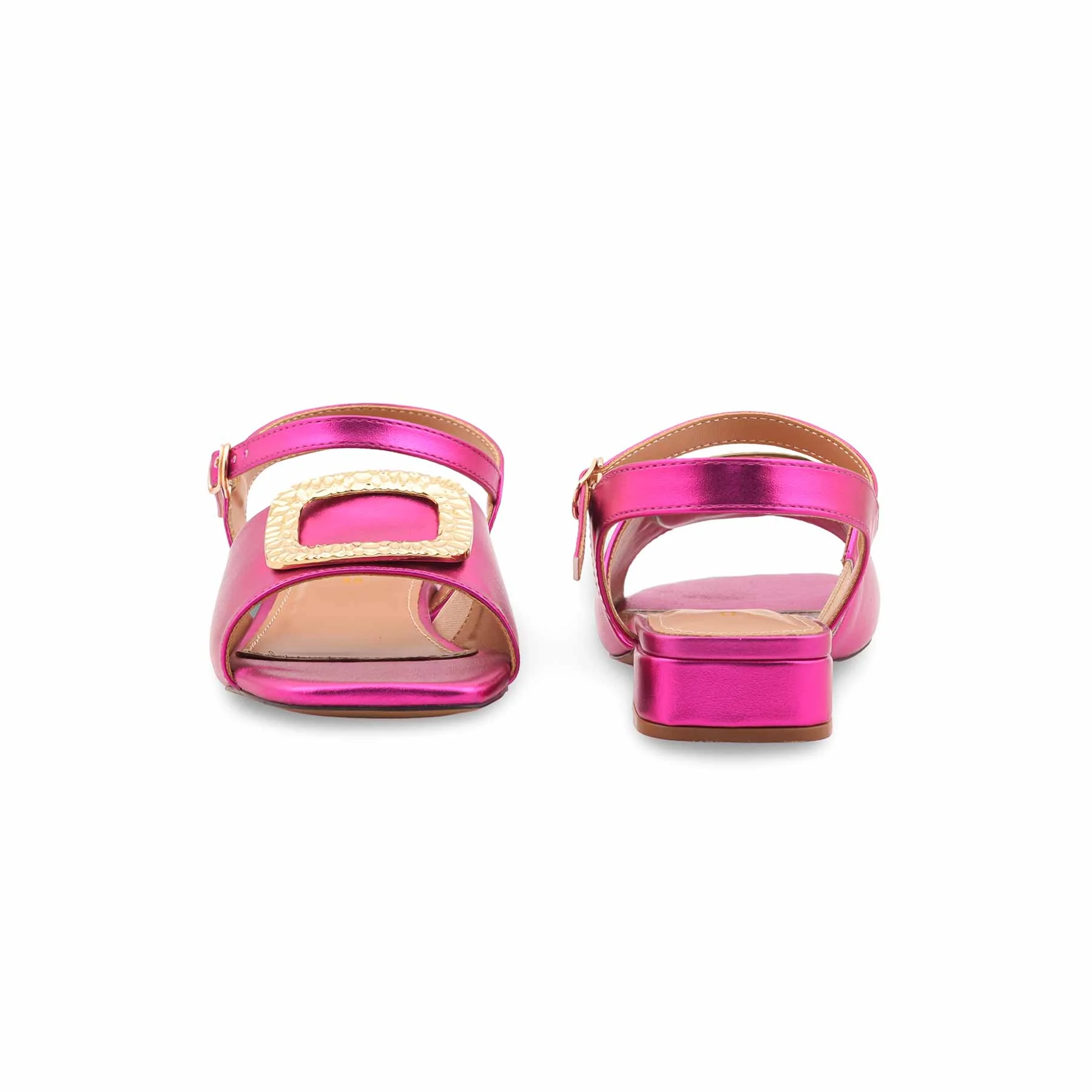 Fuchsia Fancy Sandal For Women FN6260 - Image 4