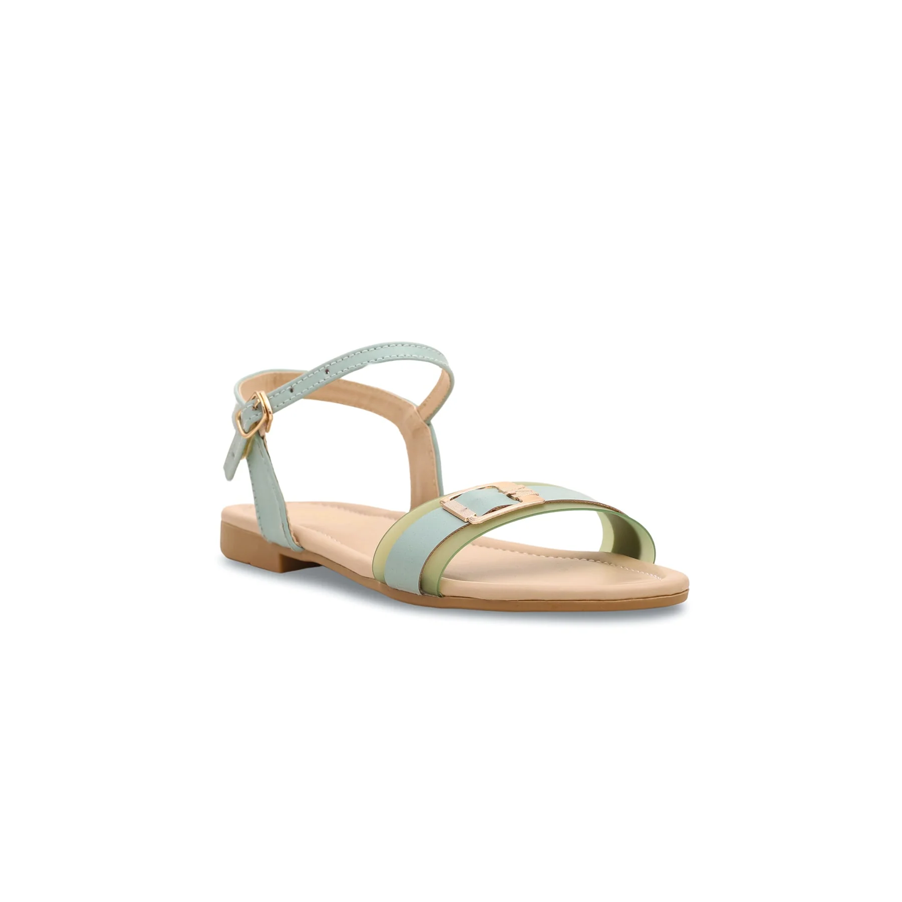 Girls Aqua Green Formal Sandal KD7834 - Image 2