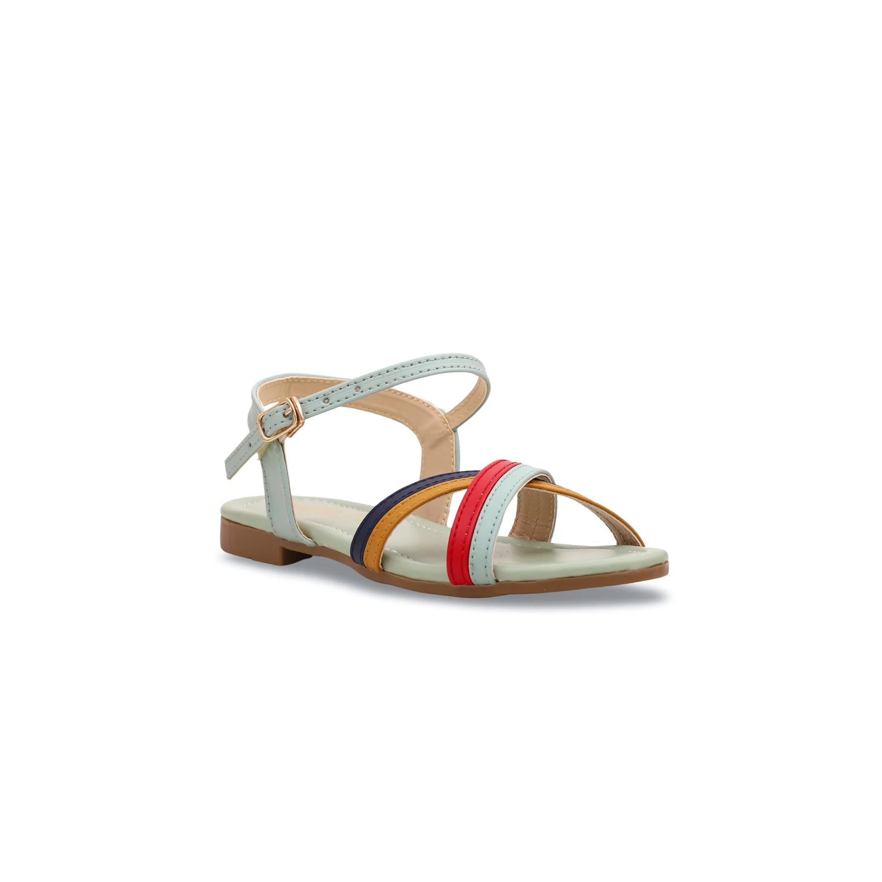 Girls Aqua Green Formal Sandal KD7840 - Image 2