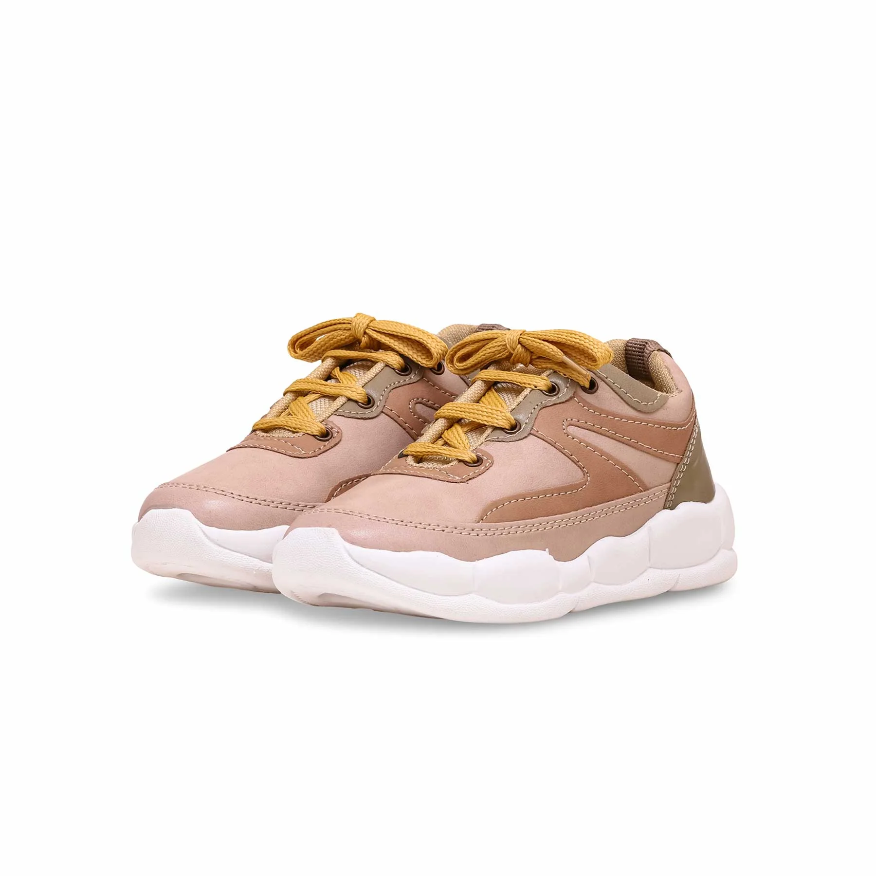 Girls Beige Casual Jogger KD1802 - Image 3